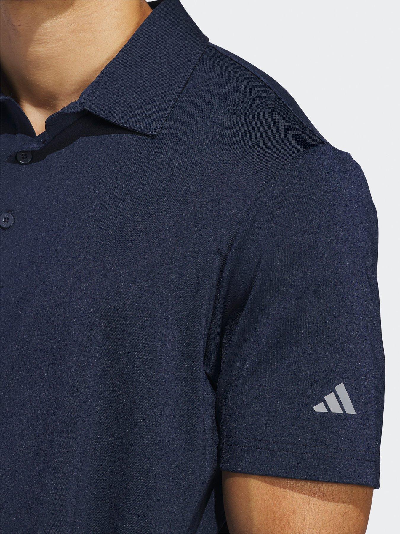 Image 4 of 4 of adidas Mens Golf Ultimate365 Solid Left Chest Polo - Navy