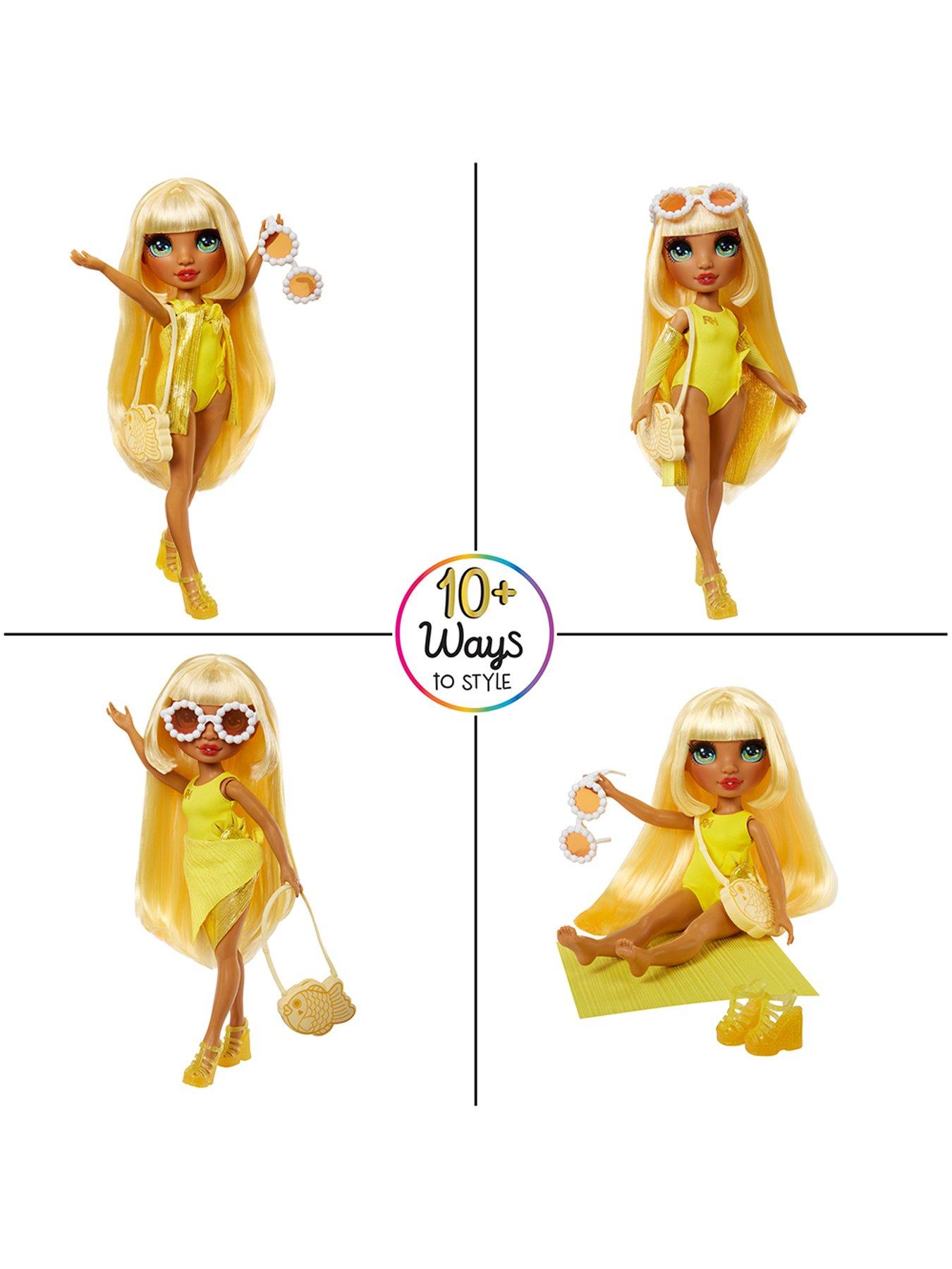 Image 5 of 7 of Rainbow High Swim &amp; Style Doll - Sunny&nbsp;Yellow