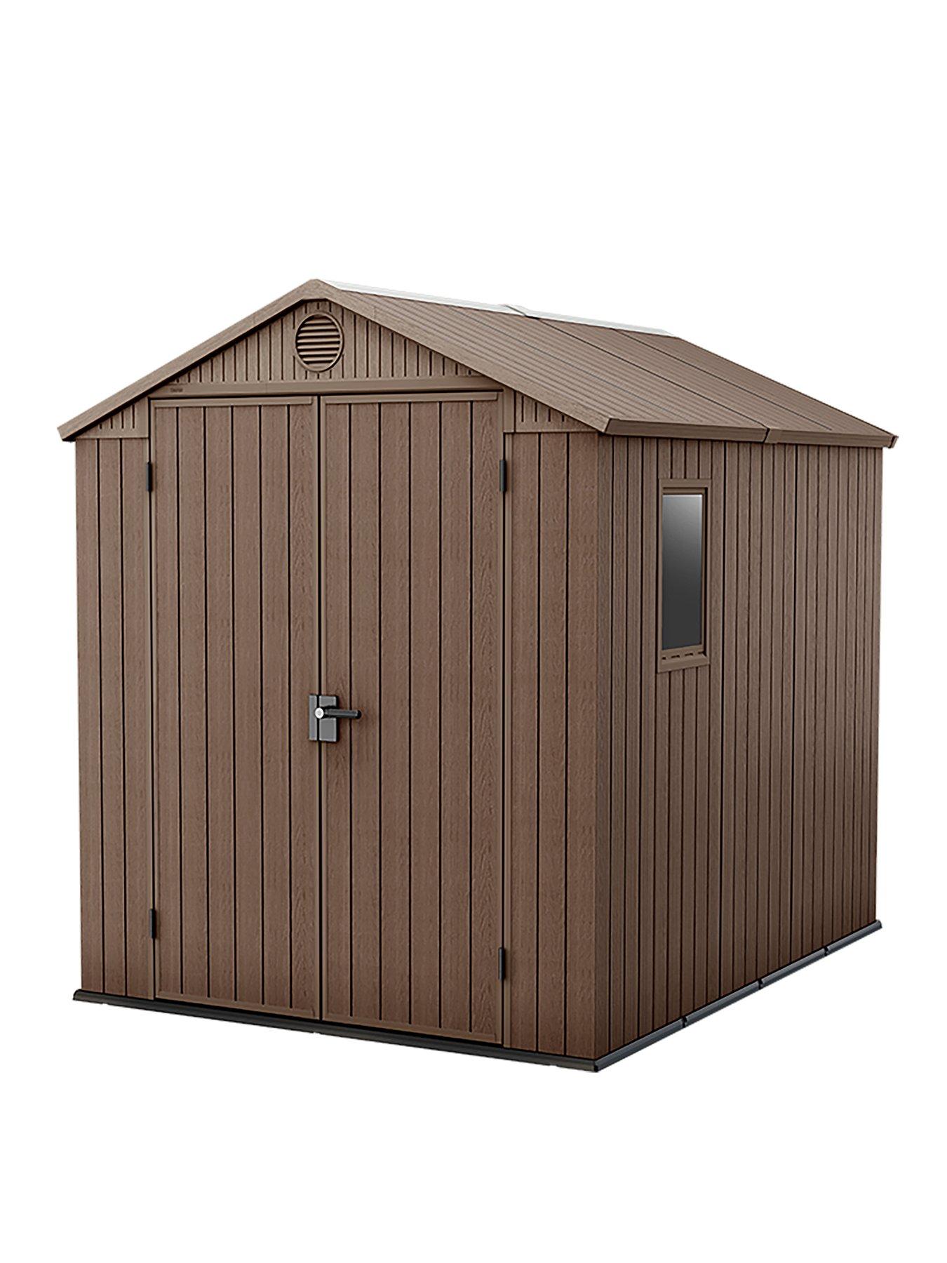 Image 2 of 7 of Keter Darwin&nbsp;6x8ft Shed&nbsp;-&nbsp;Brown