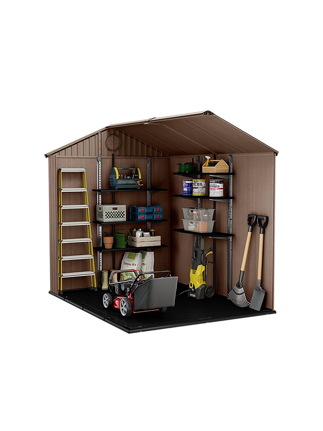 Image 3 of 7 of Keter Darwin&nbsp;6x8ft Shed&nbsp;-&nbsp;Brown