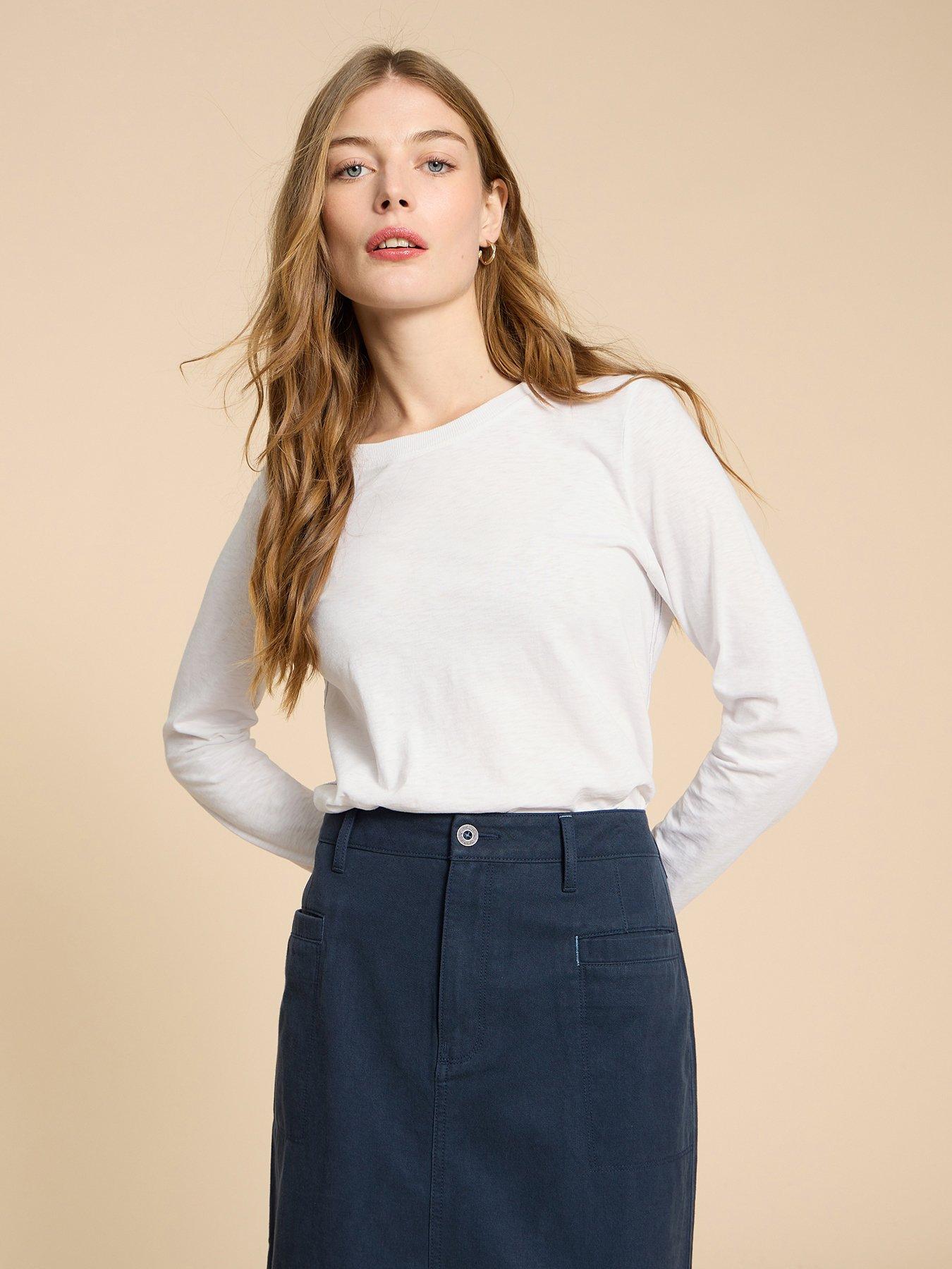 White Stuff Clara T-Shirt - White