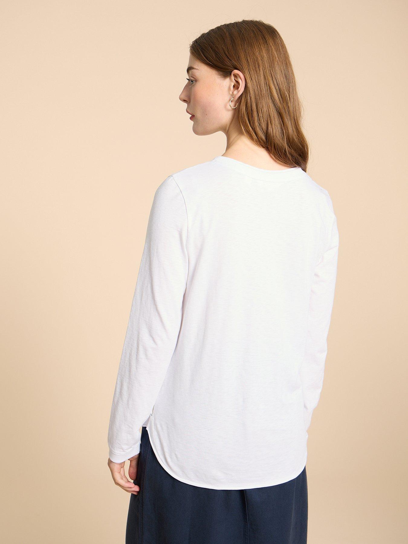  image of white-stuff-clara-t-shirt-white