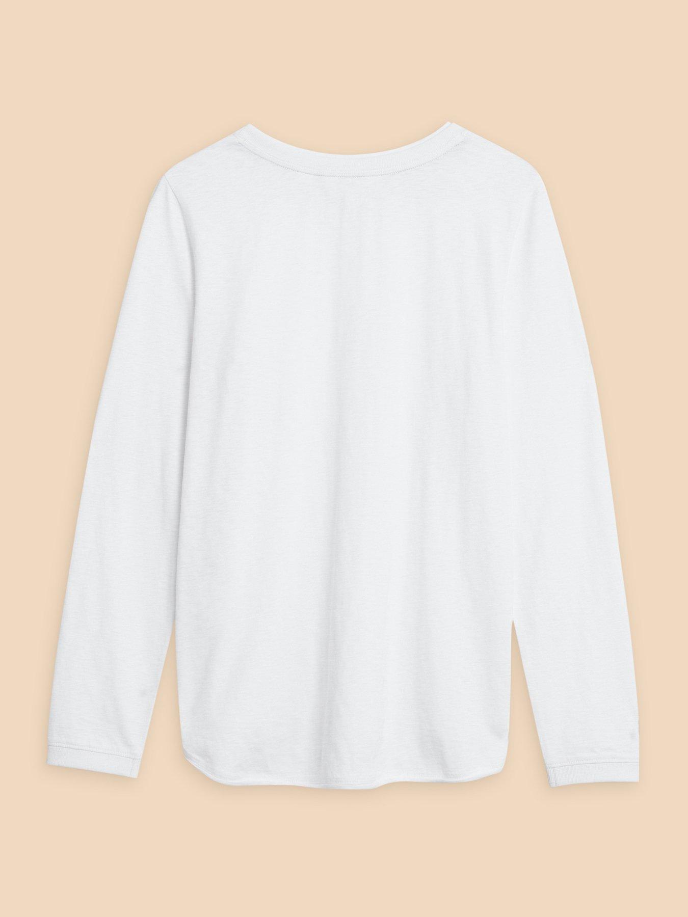  image of white-stuff-clara-t-shirt-white