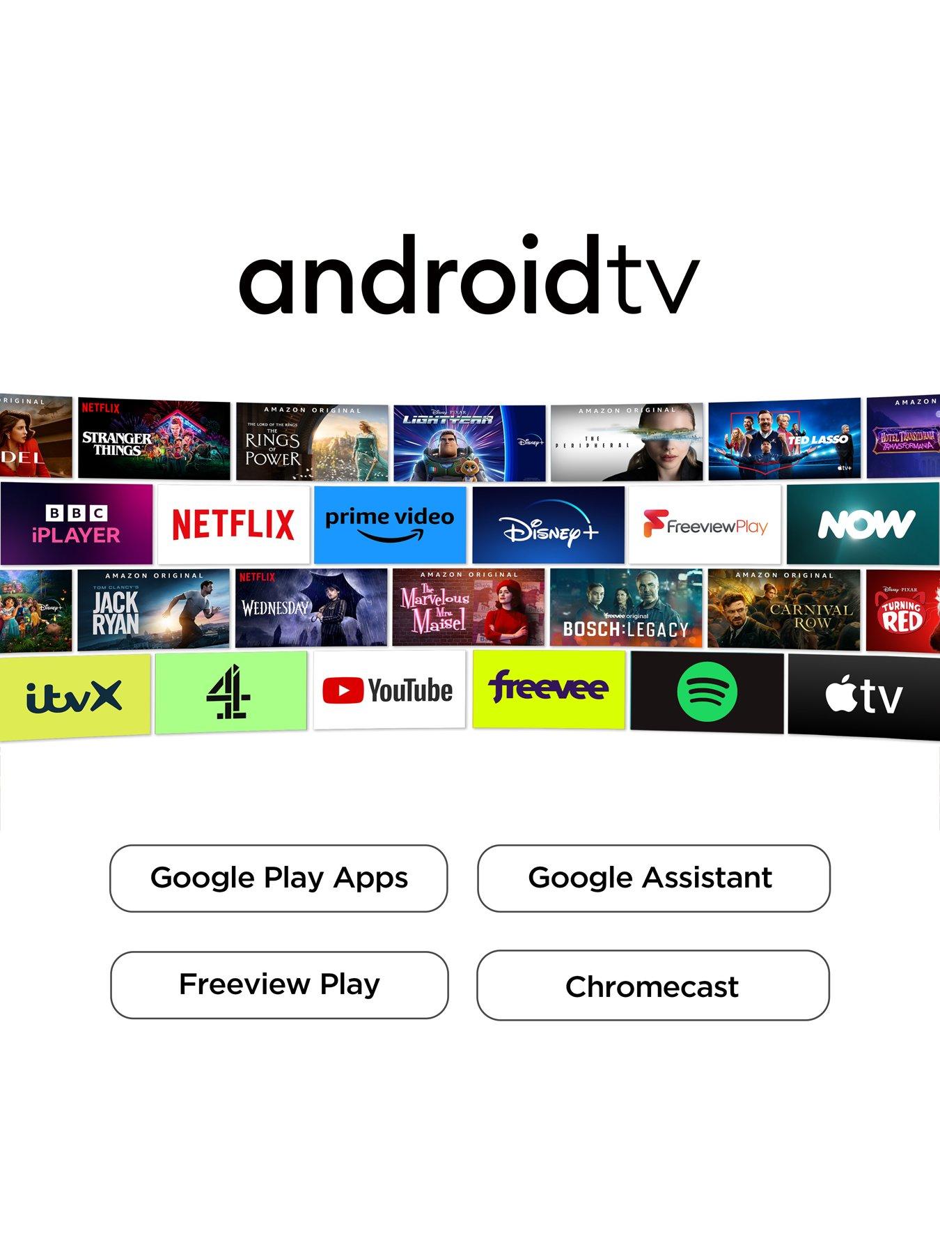 Image 4 of 8 of TCL 55C645K, 55 inch, 4K Ultra HD HDR, QLED Smart TV with Google Assistant &amp; Dolby Atmos