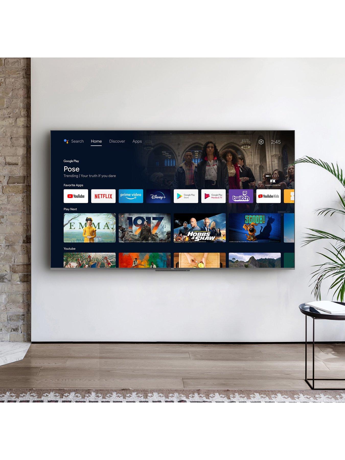 Image 7 of 8 of TCL 55C645K, 55 inch, 4K Ultra HD HDR, QLED Smart TV with Google Assistant &amp; Dolby Atmos