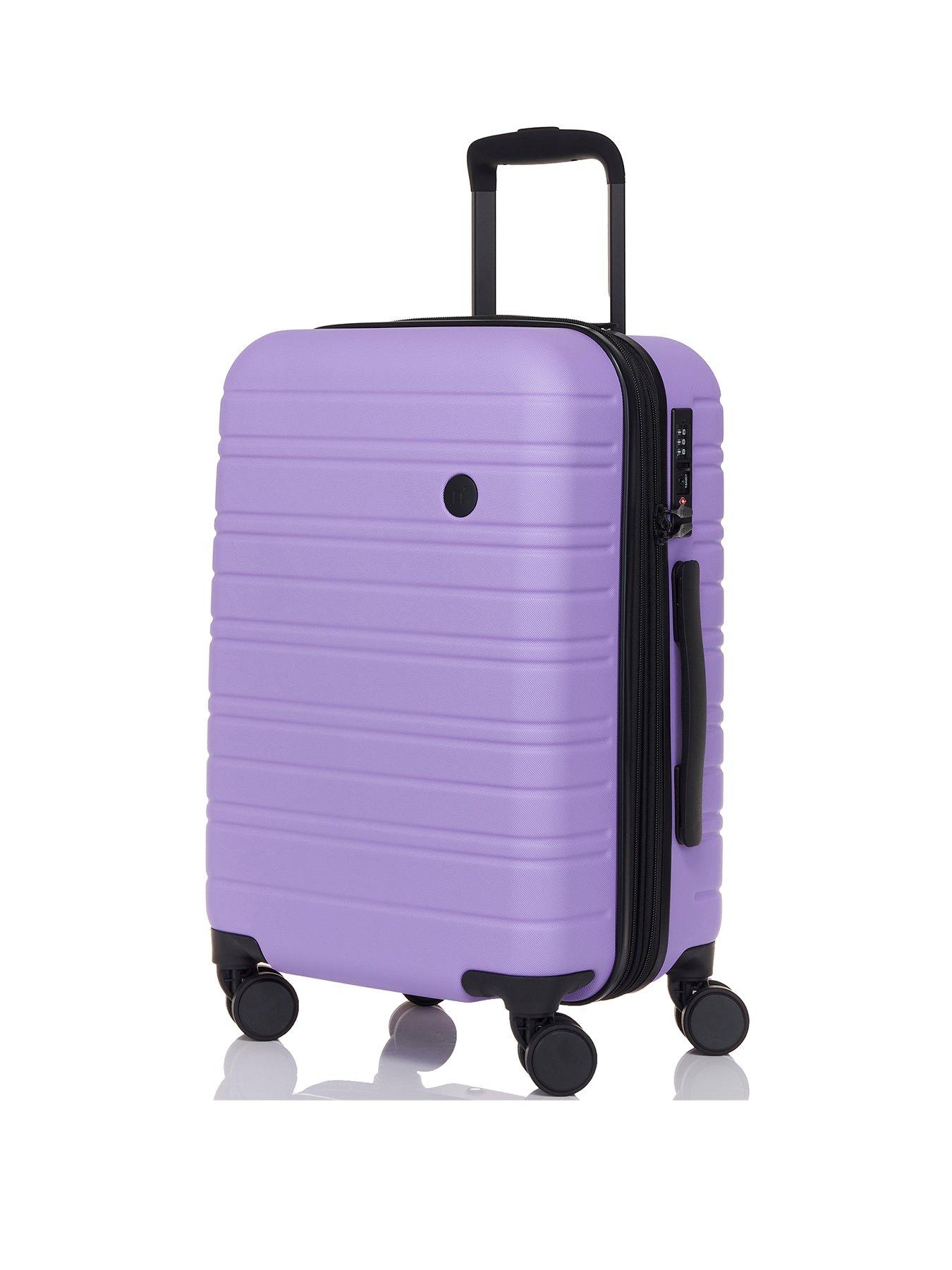 Small purple suitcase on sale