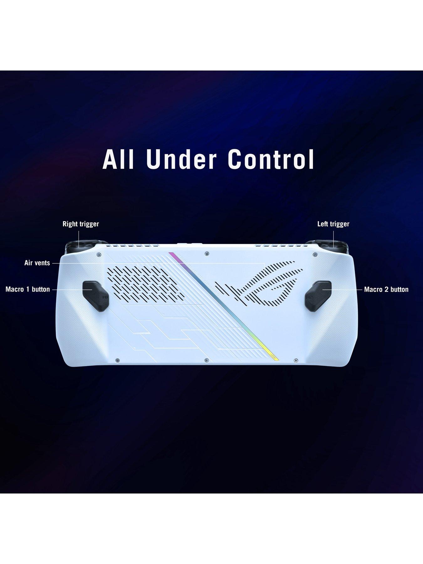Image 5 of 8 of Asus ROG Ally Handheld Gaming Console - AMD Ryzen Z1 Extreme Processor, 16GB RAM, 512GB SSD, 7in Full HD Touchscreen