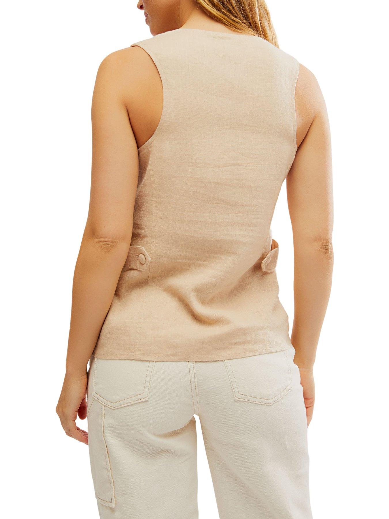  image of free-people-millie-vest-pink