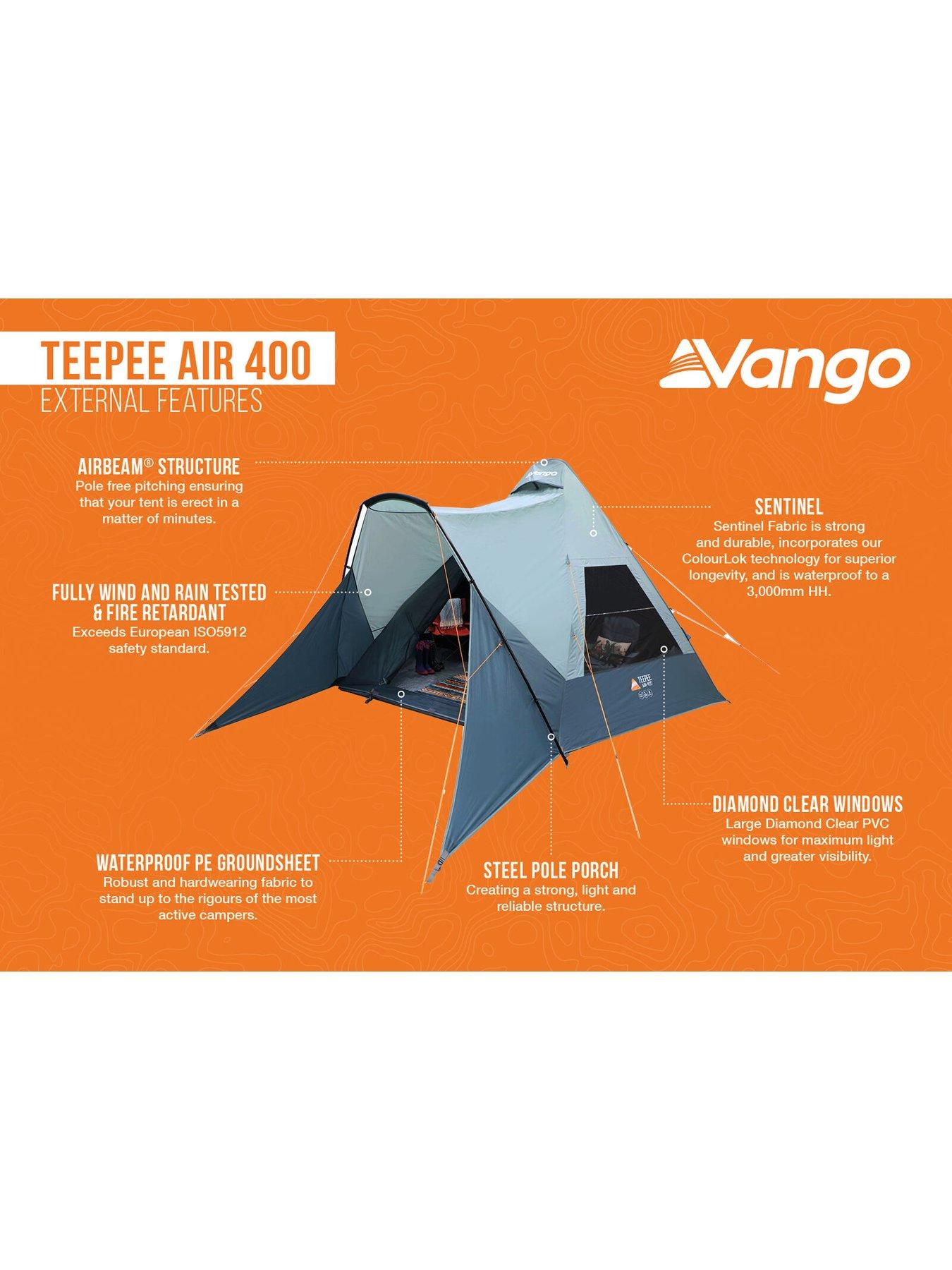 Image 4 of 6 of Vango Teepee Air 400 4 MAN Tent