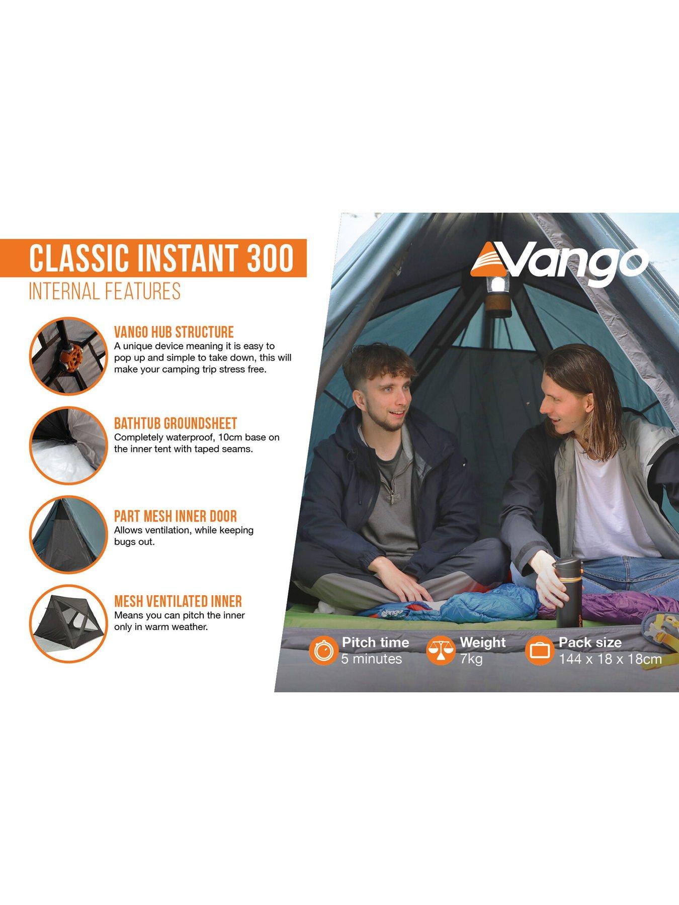  image of vango-classic-instant-300-3-man-poled-tent
