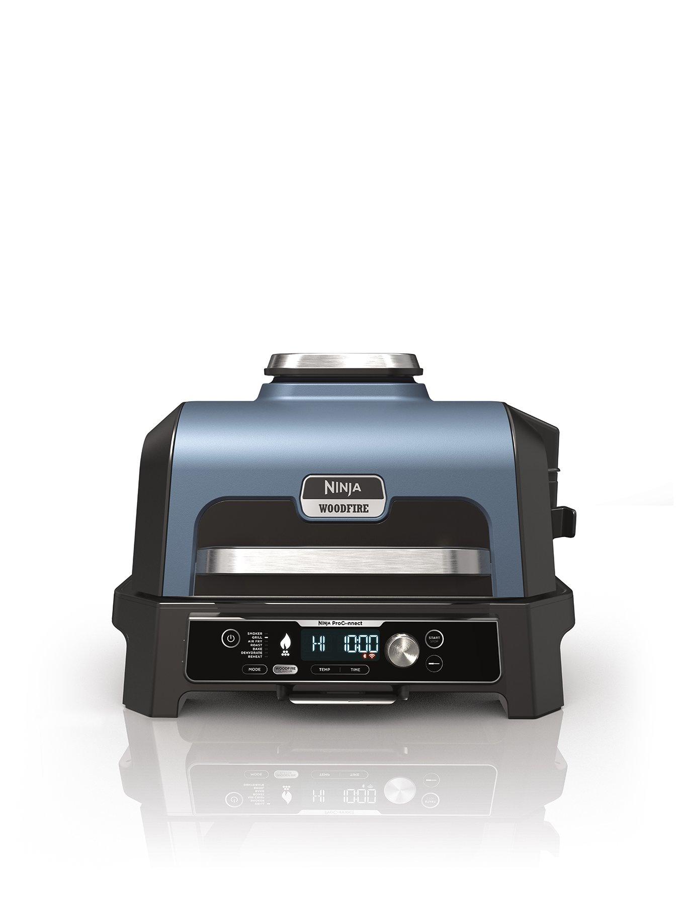 NINJA Woodfire Pro Connect XL Electric BBQ Grill  &  Smoker OG901UK