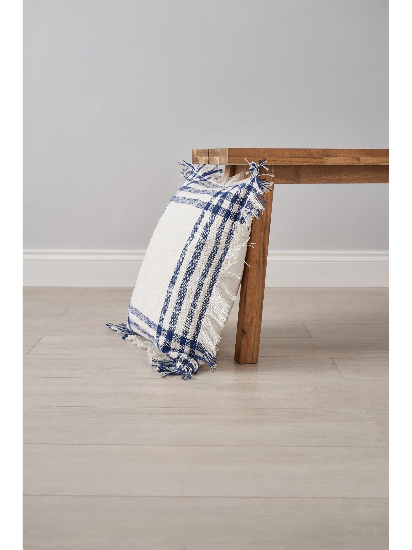  image of the-very-collection-tula-check-cushion
