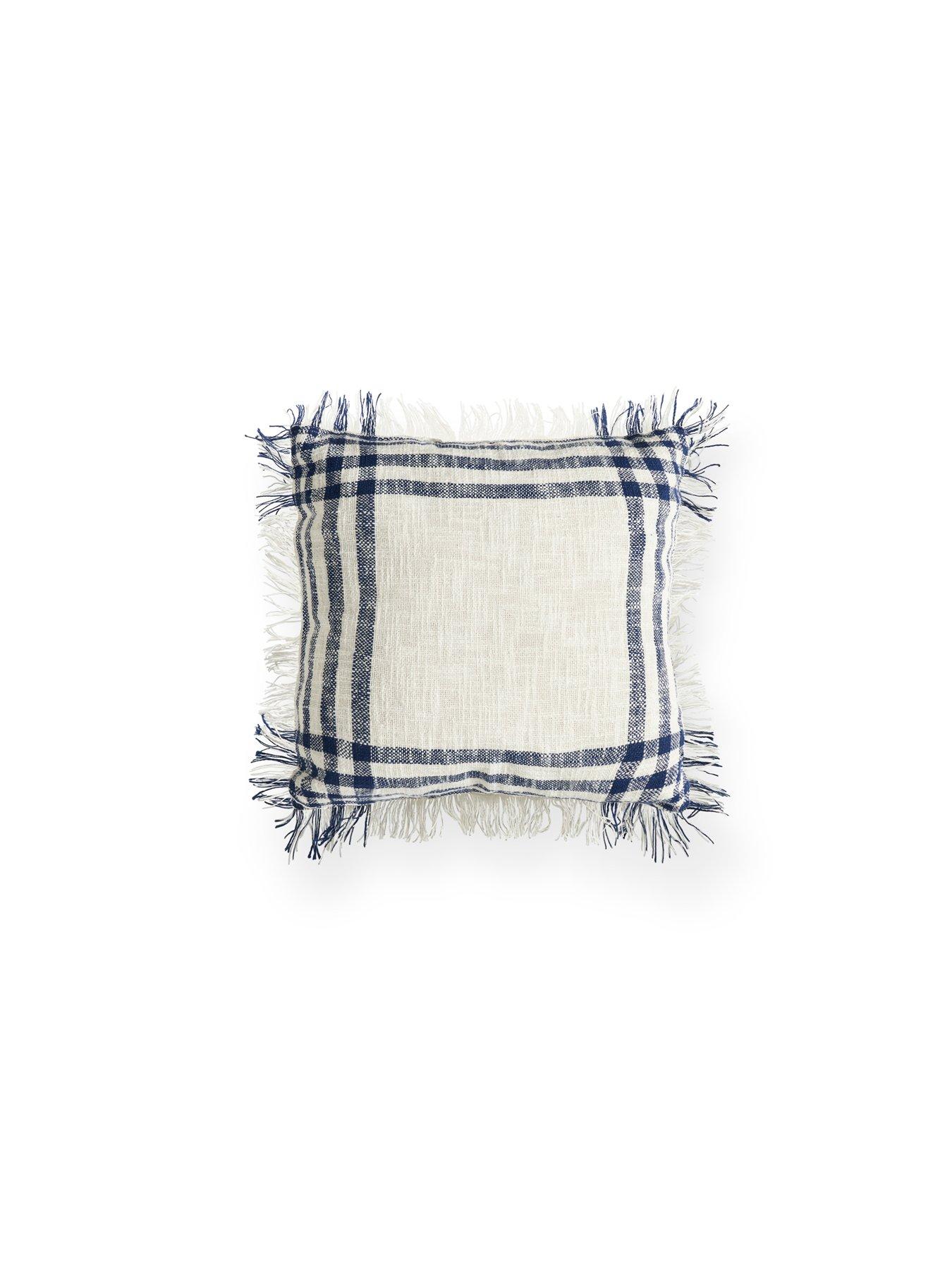  image of the-very-collection-tula-check-cushion