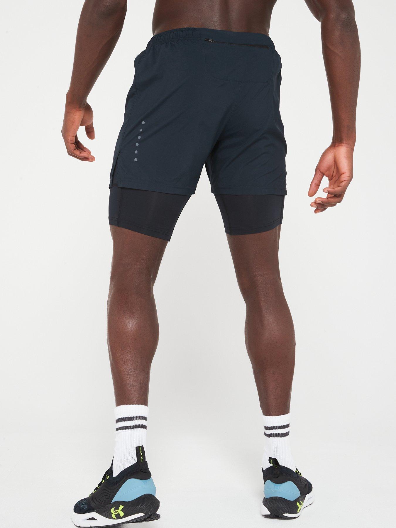  image of ronhill-mens-core-running-5nbspinch-twin-short-black