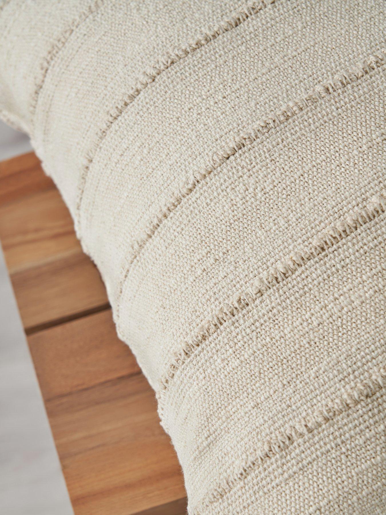 Michelle Keegan Home Laurent Cushion Cream Littlewoods