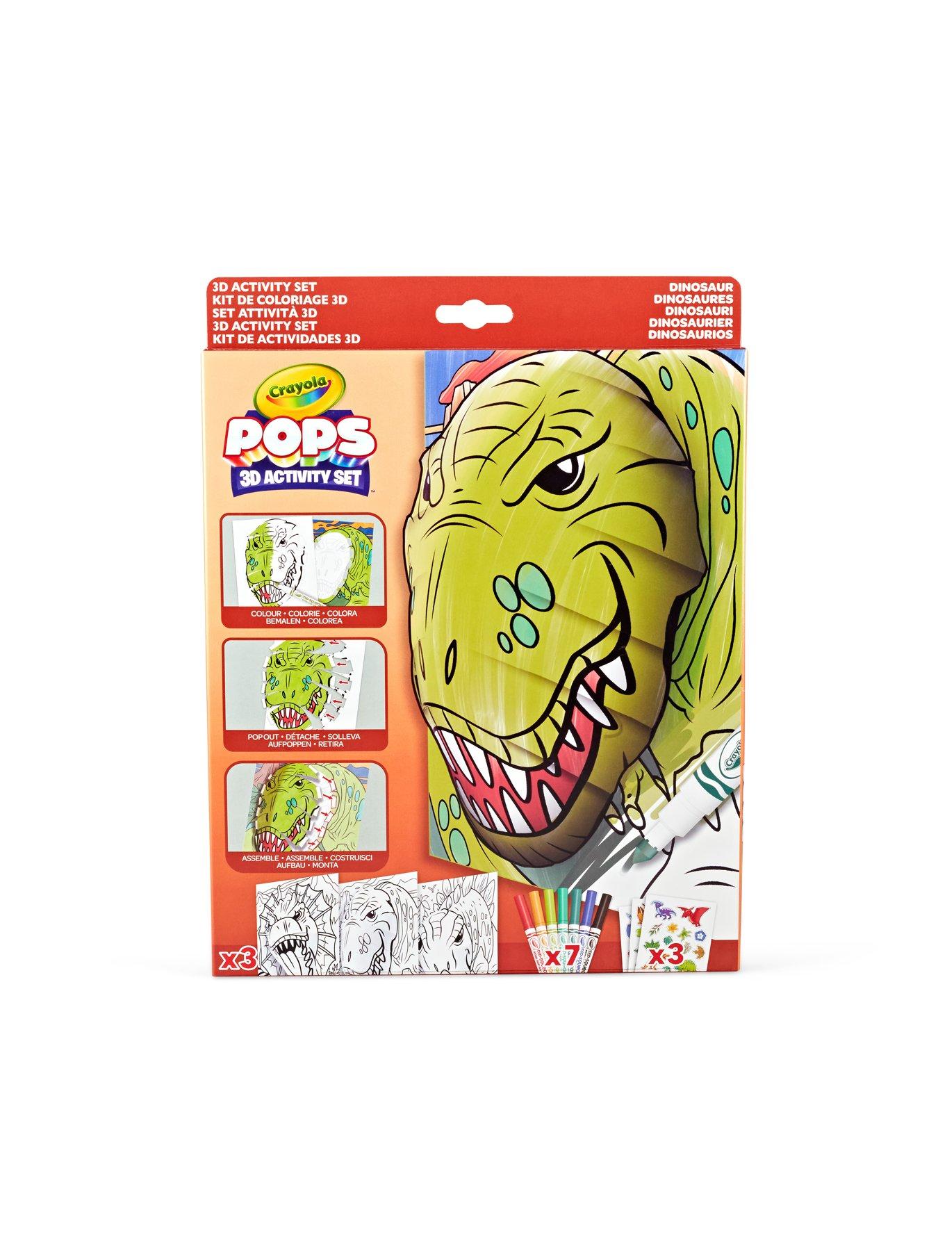 Image 2 of 8 of Crayola Pops Dinosaurs &amp; Mystical