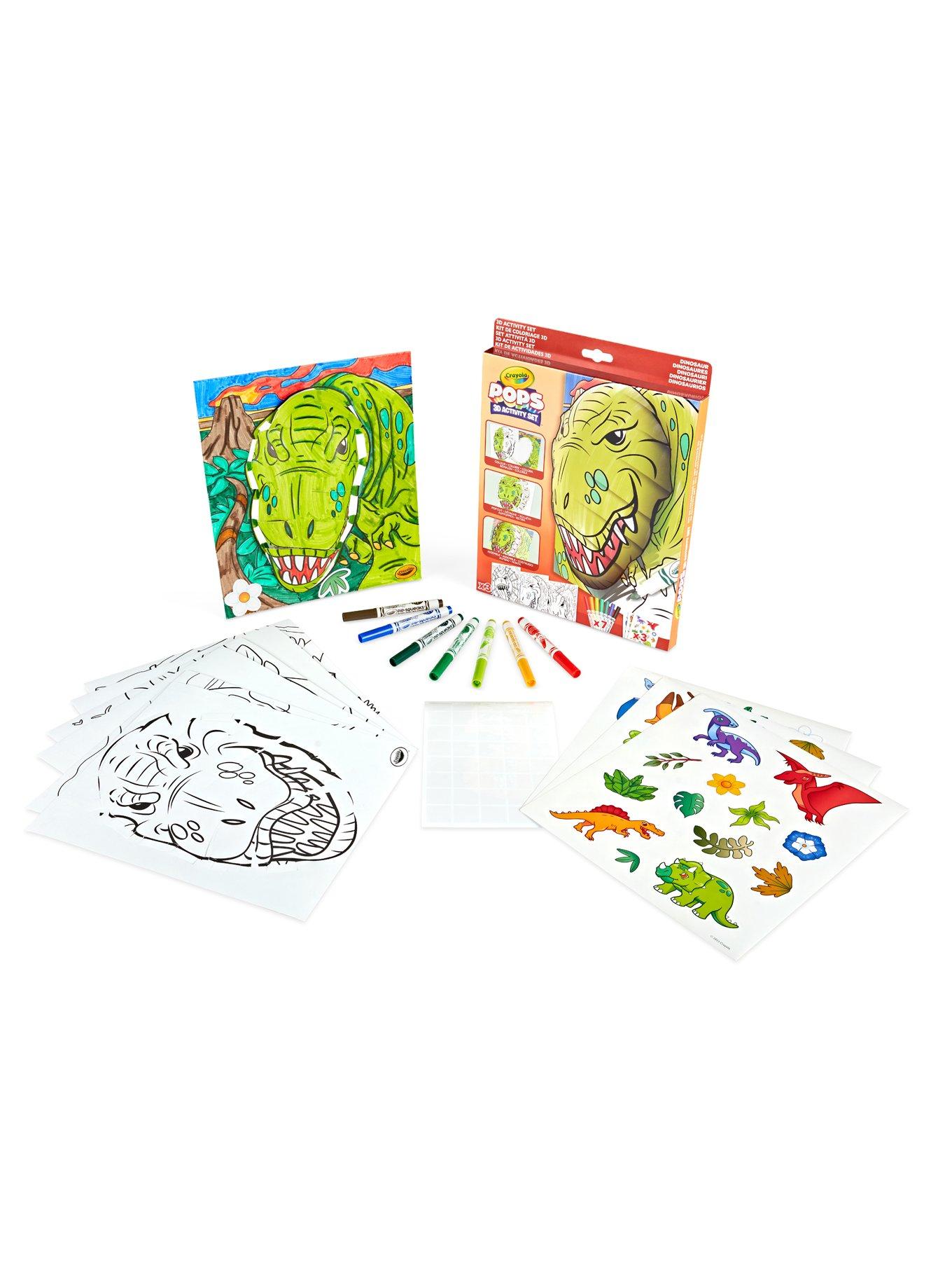 Image 3 of 8 of Crayola Pops Dinosaurs &amp; Mystical