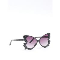 River Island Girls Glitter Butterfly Sunglasses - Black | littlewoods.com