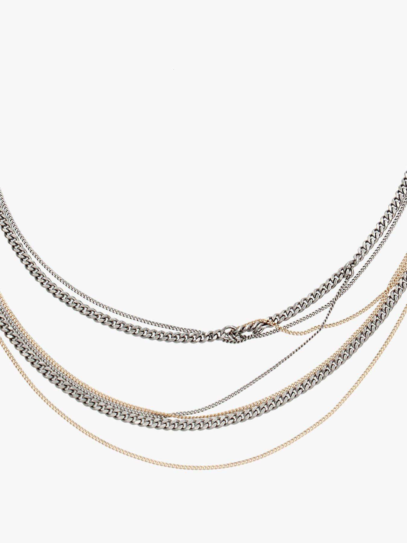 Image 3 of 3 of AllSaints All Saints Necklace Chain Multi Layer