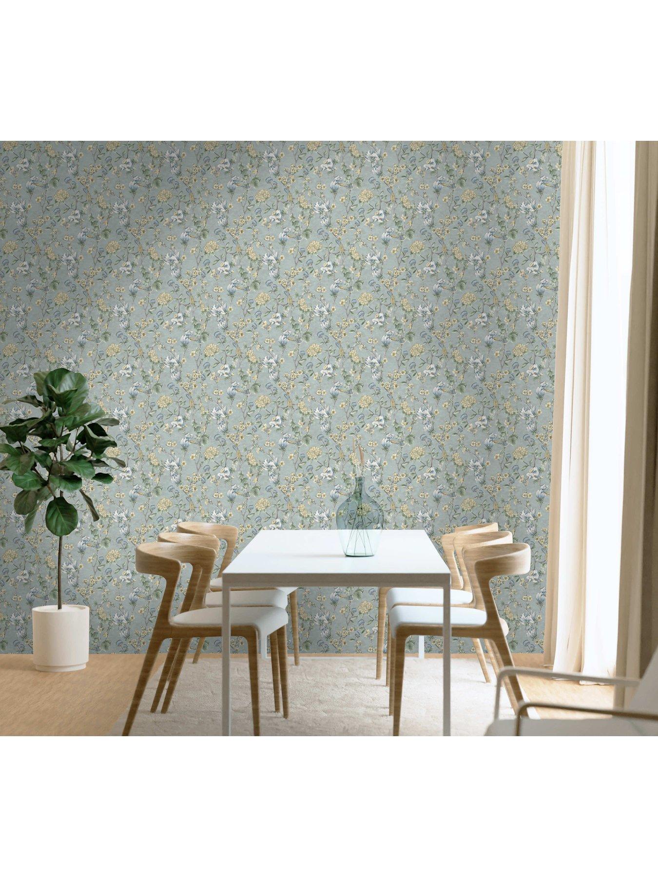  image of holden-decor-floral-bird-trail-wallpaper