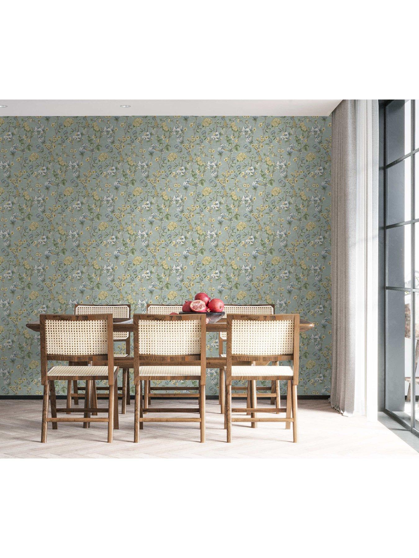  image of holden-decor-floral-bird-trail-wallpaper