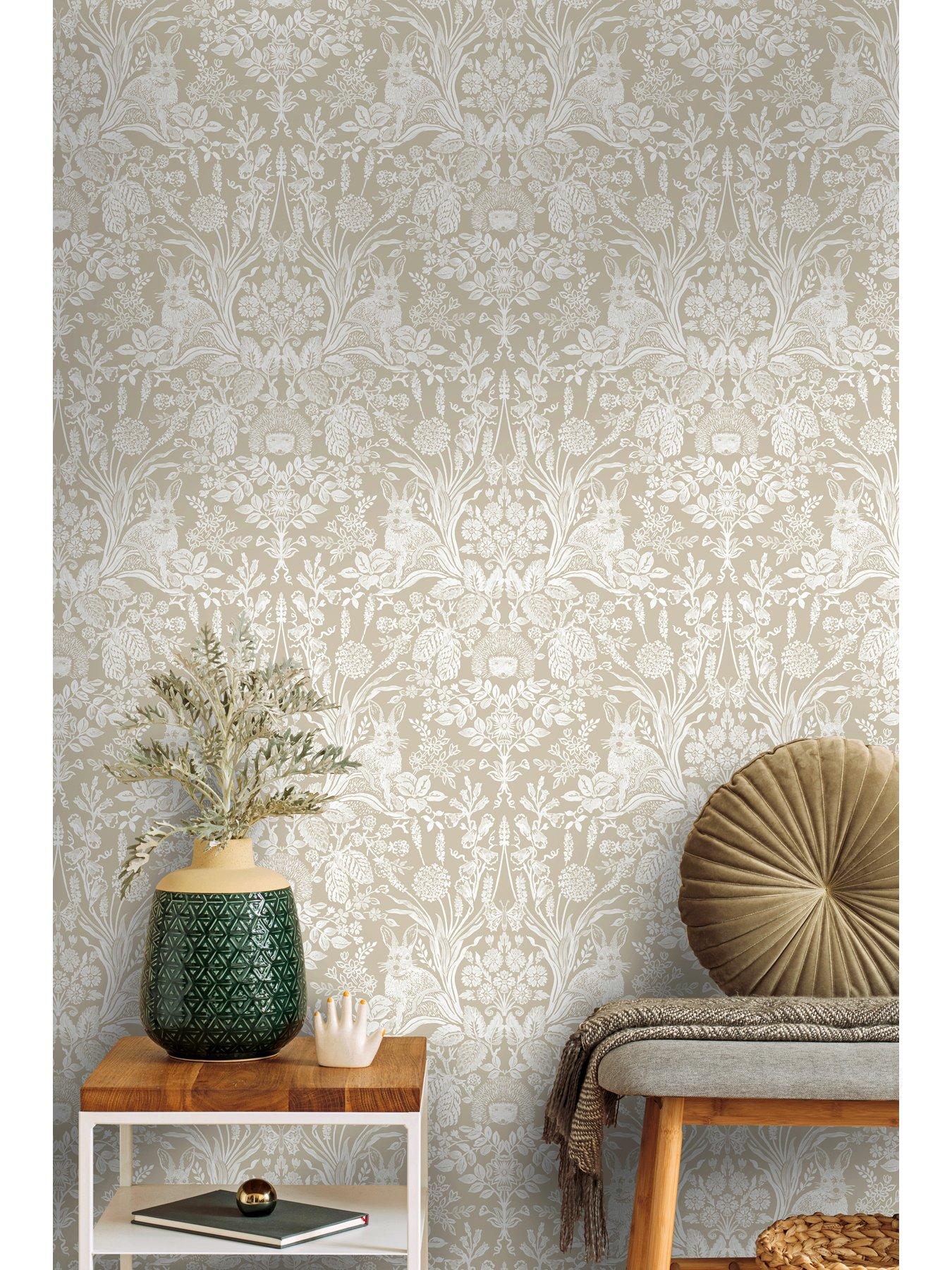 Image 1 of 6 of Holden Decor Harlen Wallpaper &ndash; Beige