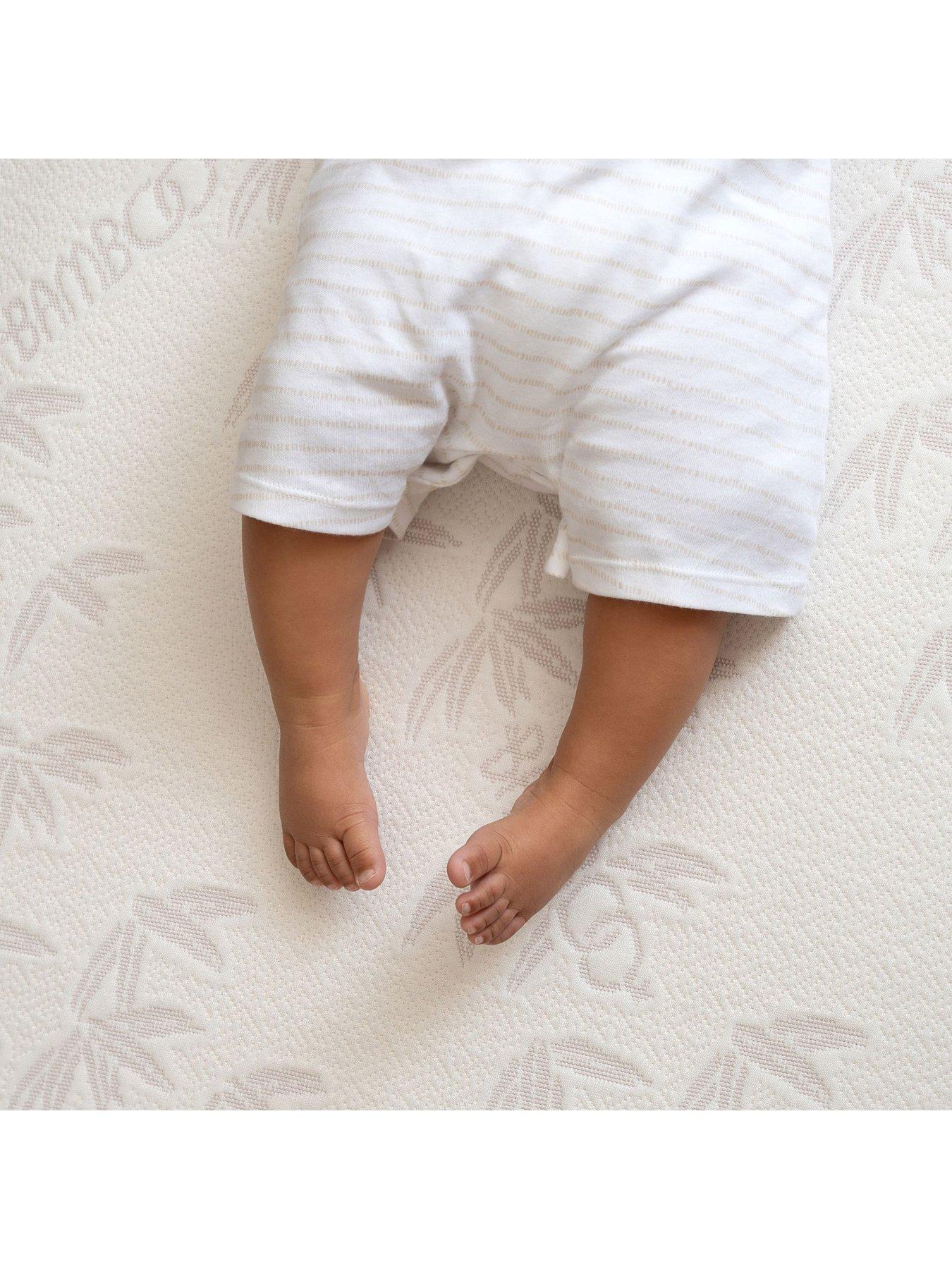  image of clair-de-lune-natural-bamboo-folding-crib-mattress-76-x-36-cm