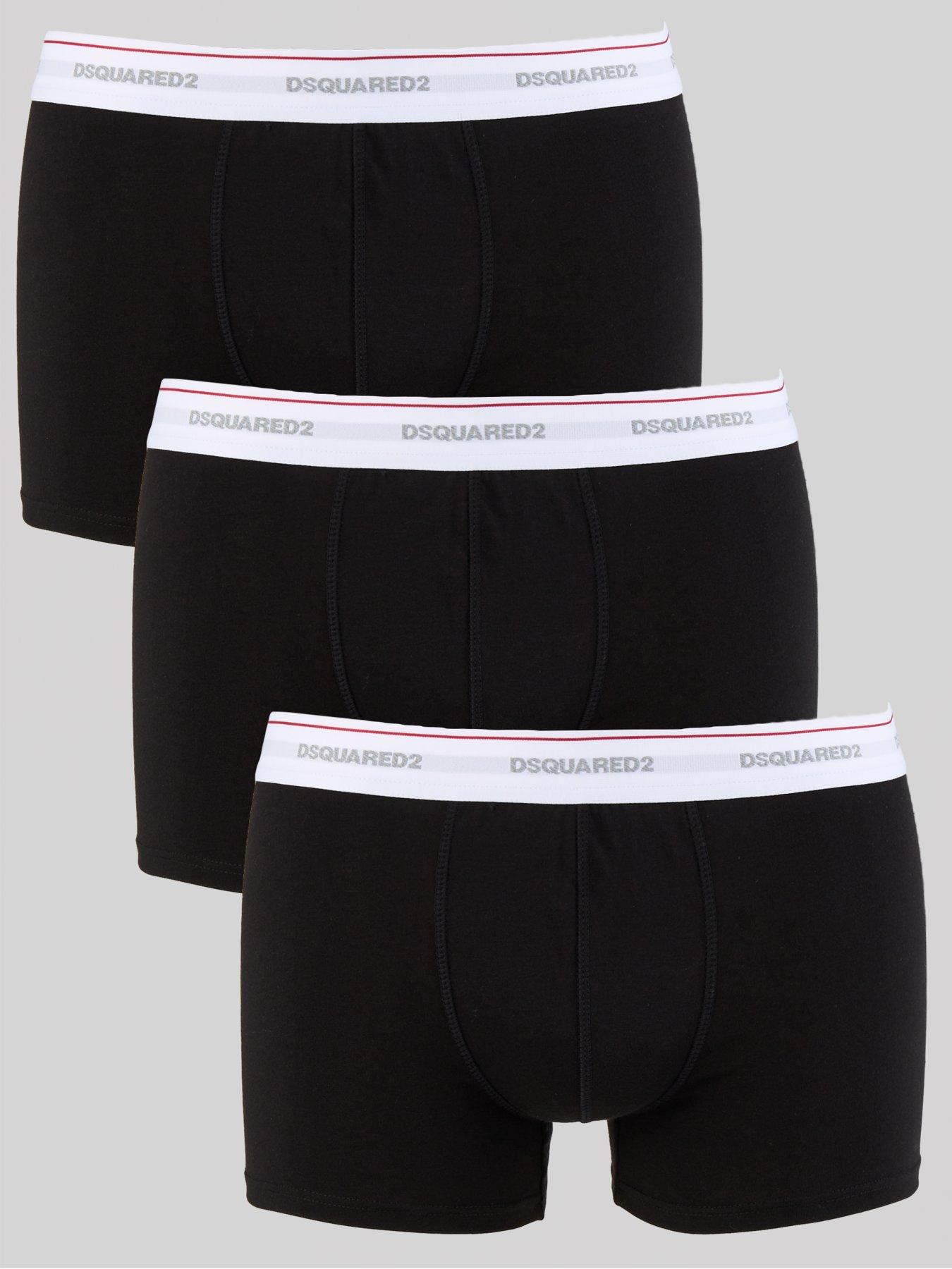 undefined Underwear 3 Pack Briefs - Black