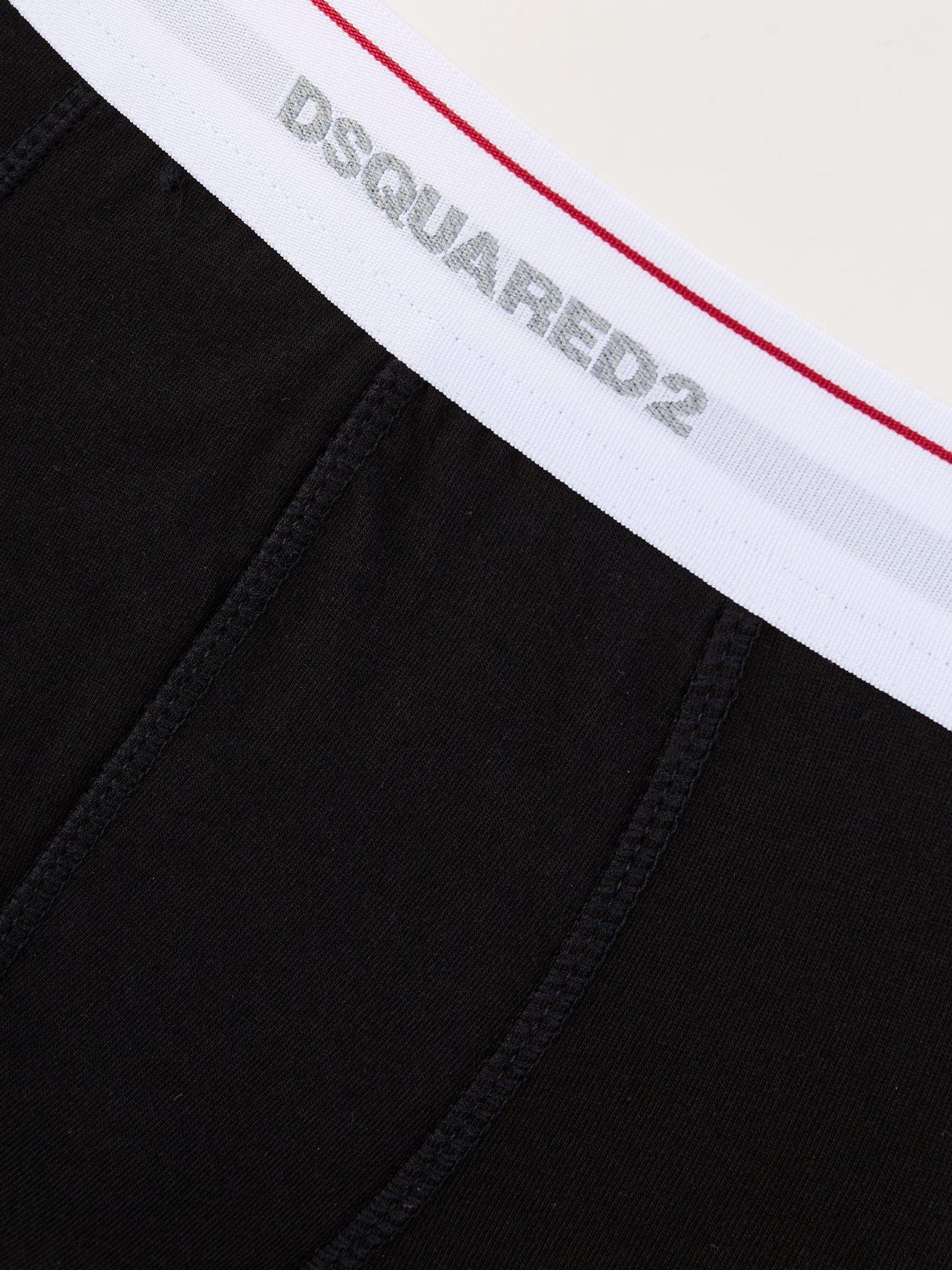 Image 3 of 4 of Dsquared2 Underwear 3 Pack Briefs - Black