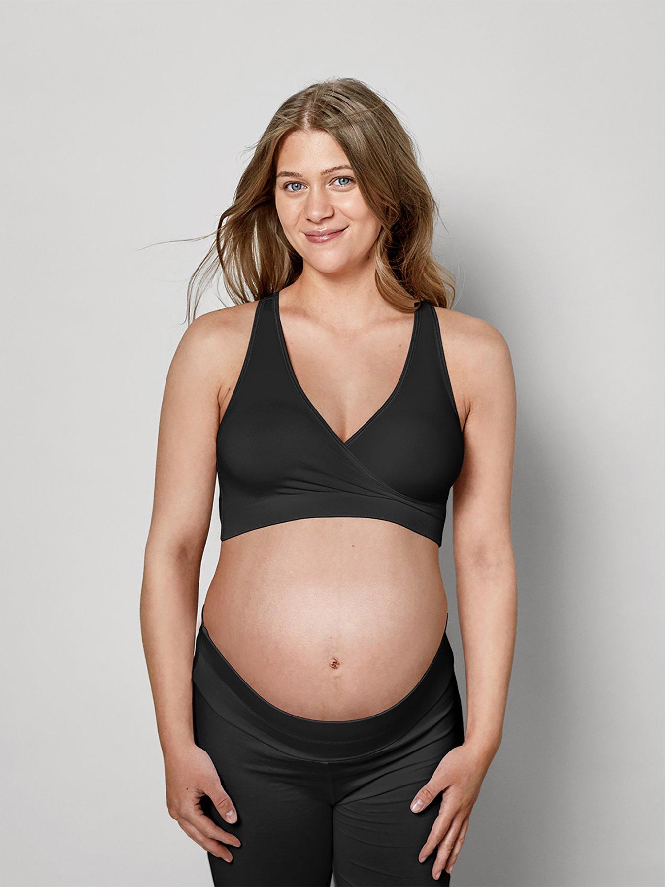 Medela Black Keep Cool Sleep Bra- Large