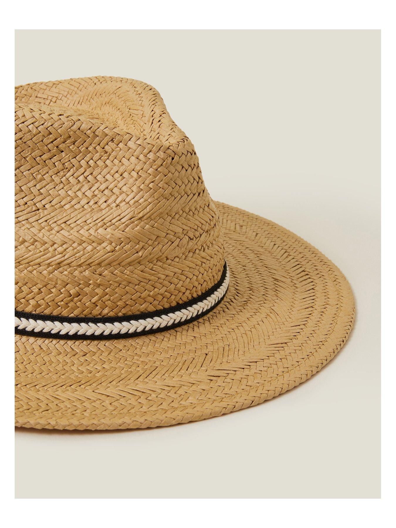  image of accessorize-monotone-trim-trilby