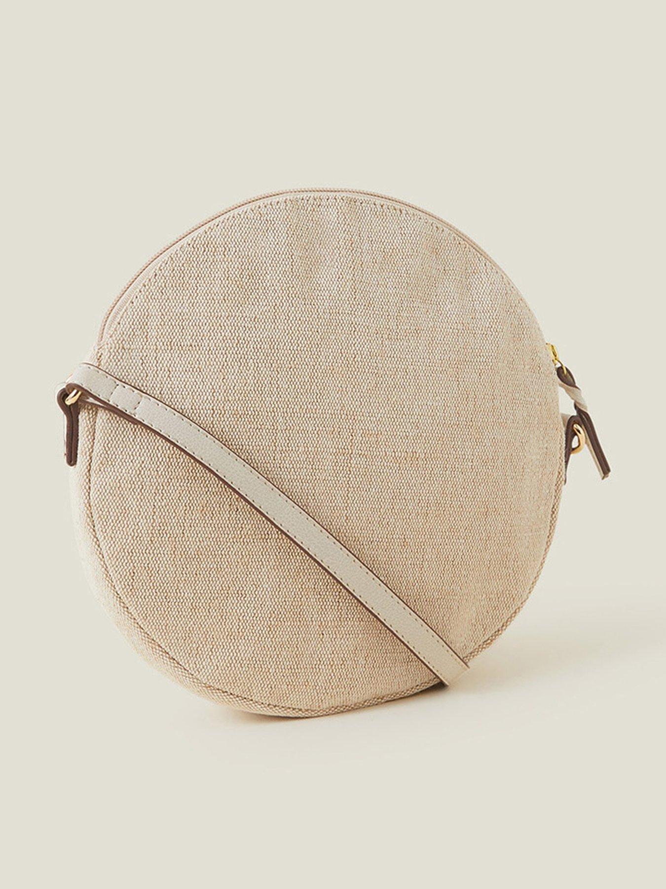  image of accessorize-macrame-circle-cross-body-bag