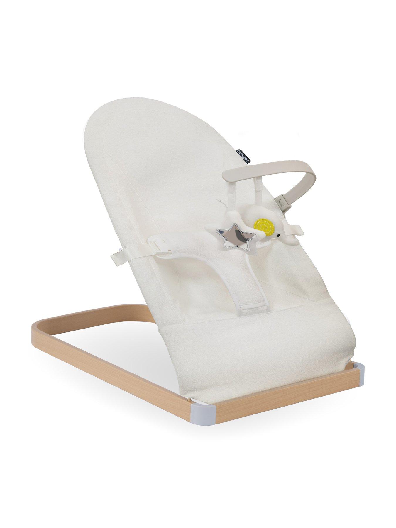  image of my-babiie-baby-bouncer-cream