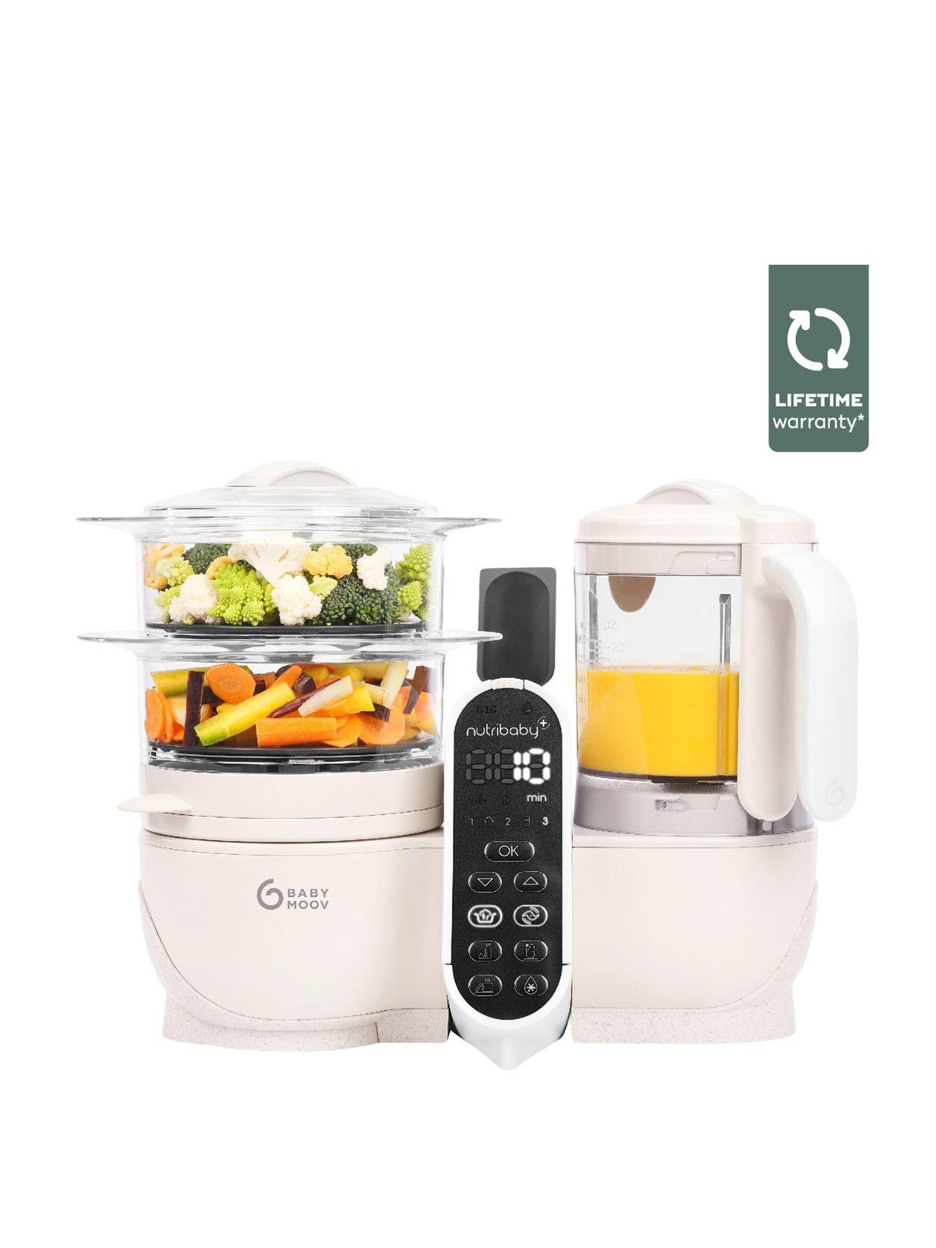  image of babymoov-nutribaby-6-in-1-baby-food-processorblendersteamersteriliser--mineral