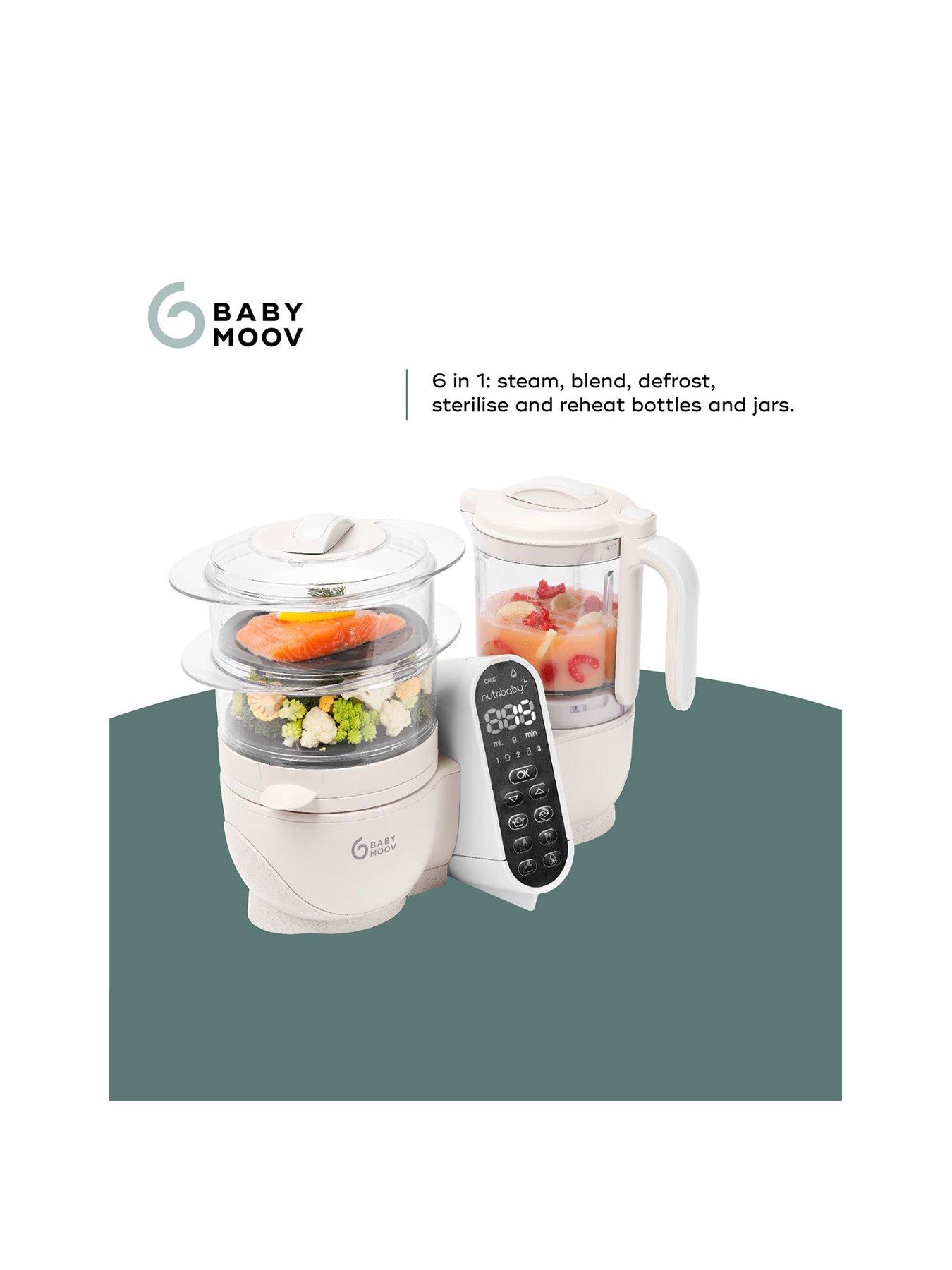  image of babymoov-nutribaby-6-in-1-baby-food-processorblendersteamersteriliser--mineral