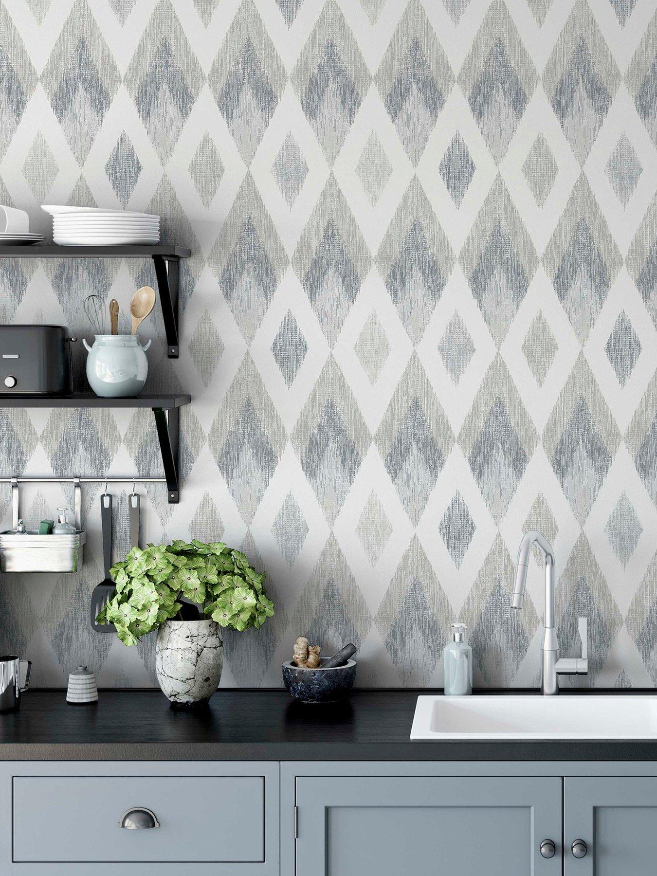 arthouse-scandi-diamond-silver-wallpaper