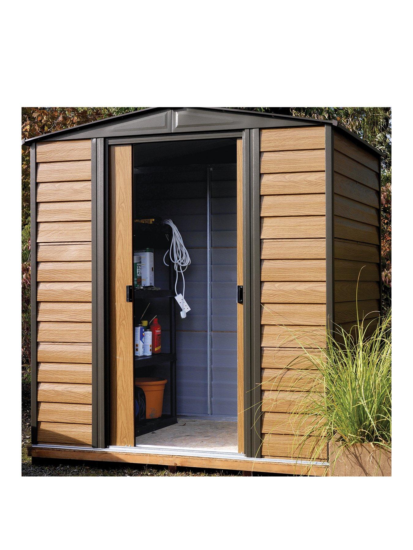 undefined 6x5 Woodvale Metal Apex Shed