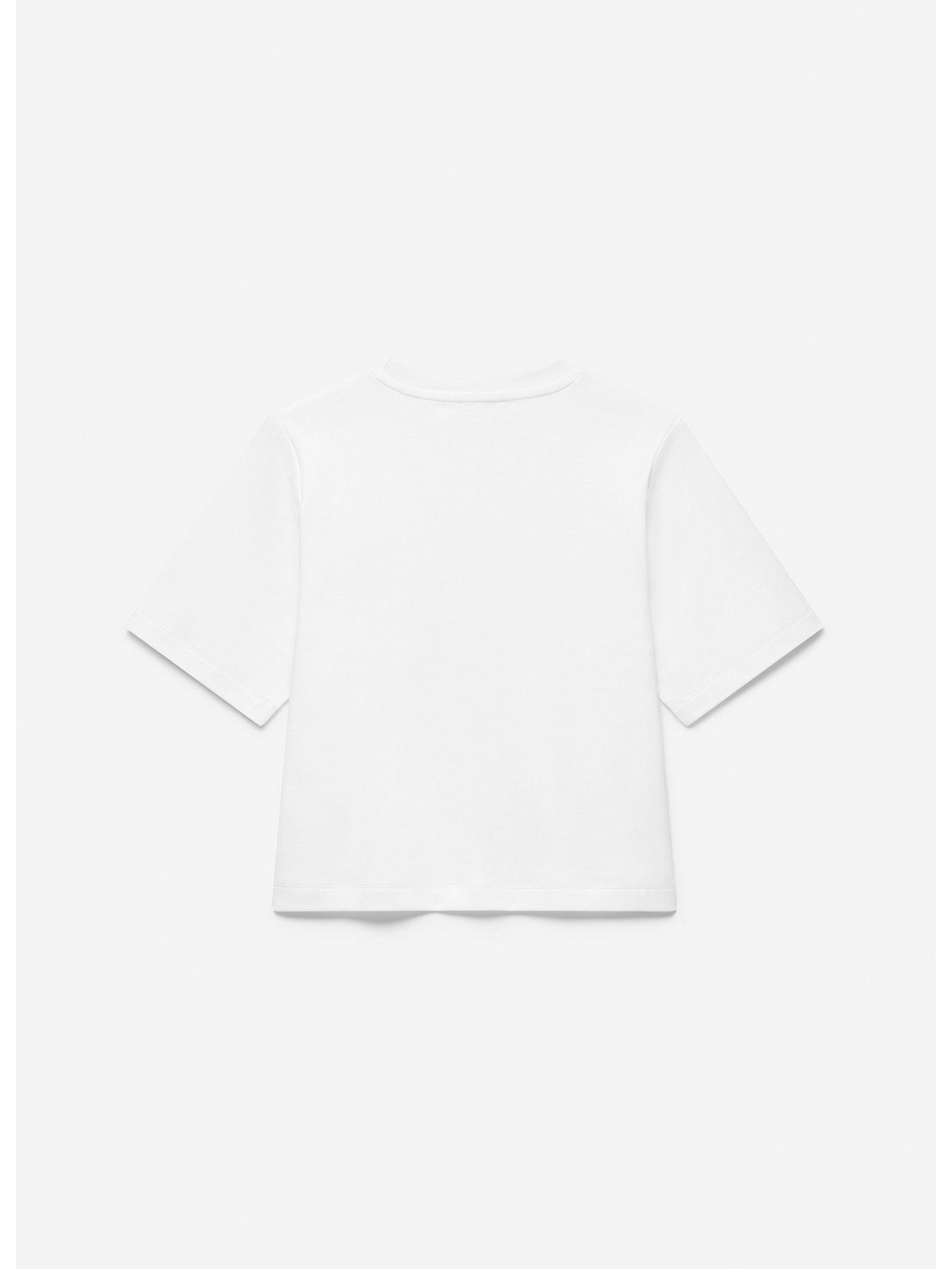  image of mint-velvet-ivory-ultimate-white-t-shirt
