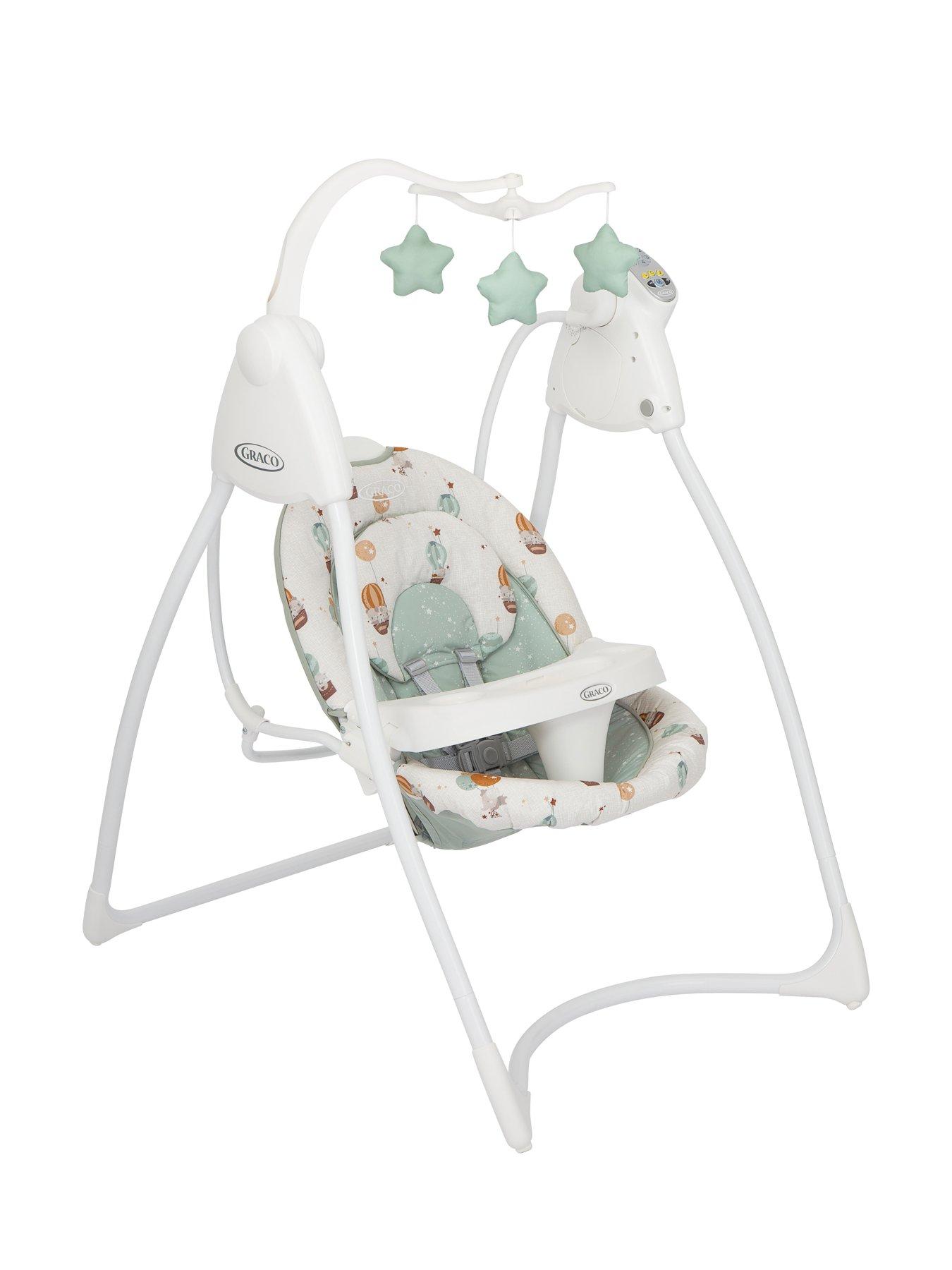 Graco Lovin Hug Baby Swing with Plug Up and Away littlewoods