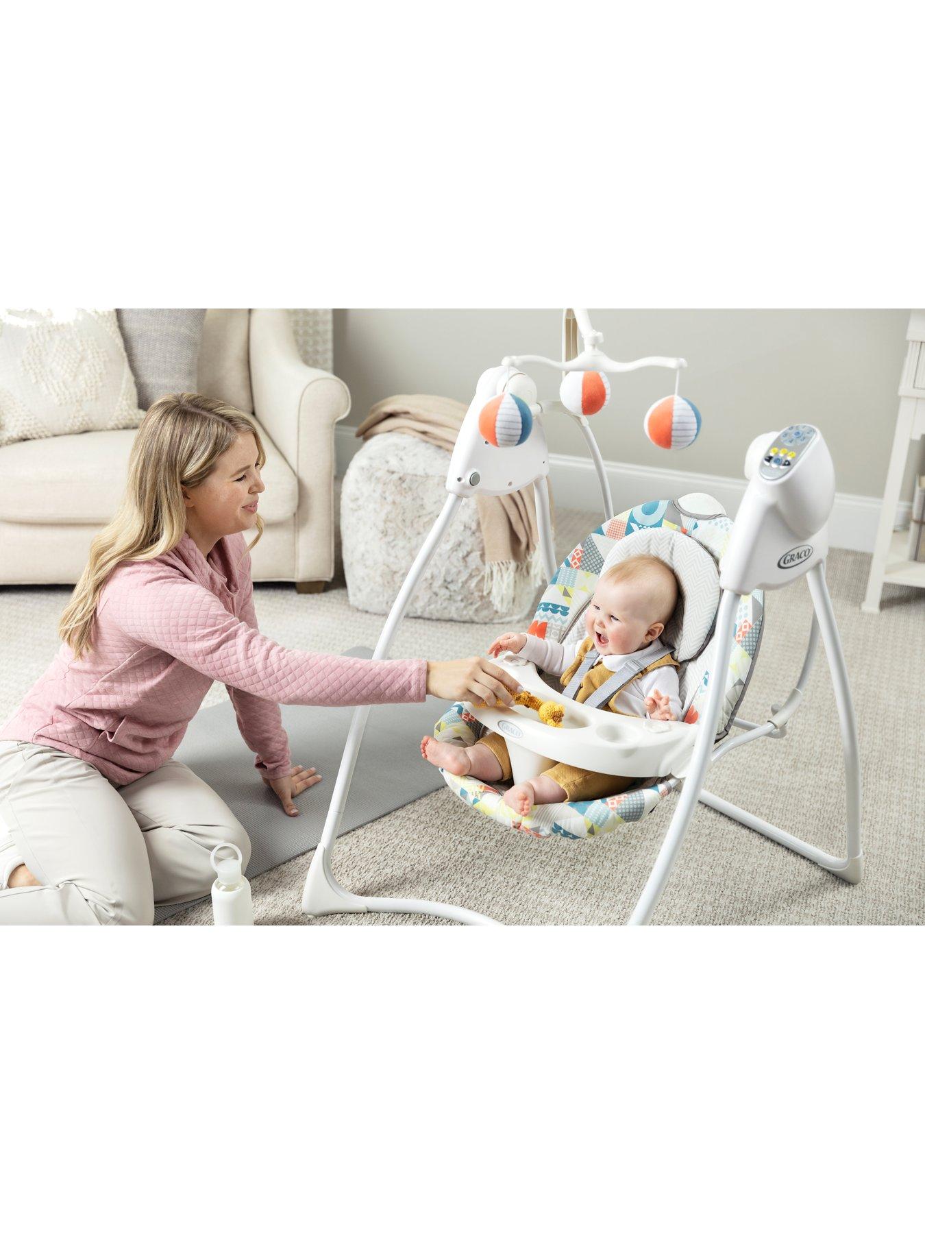 Small best sale infant swing