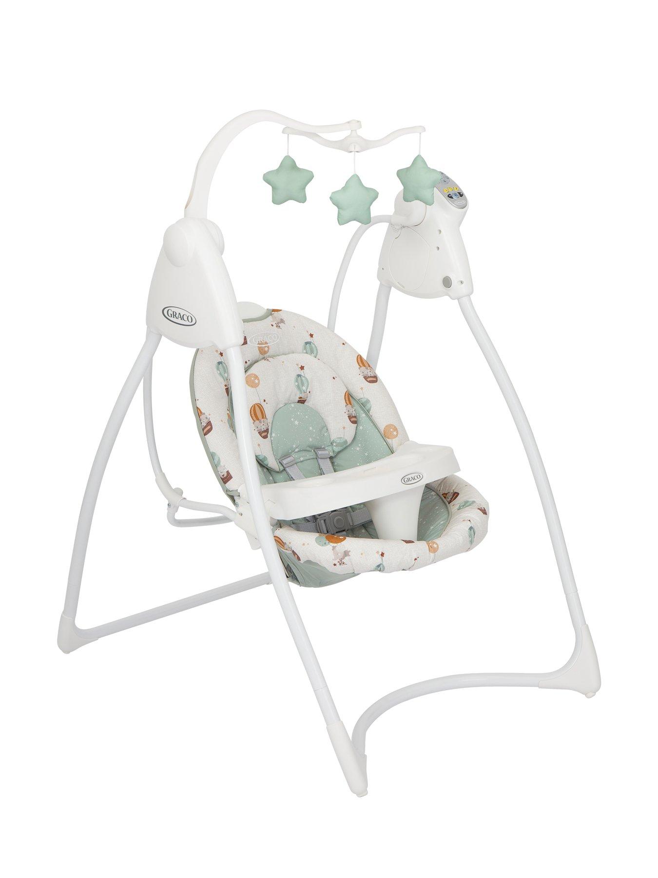 undefined Lovin' Hug Baby Swing with Plug - Up and Away
