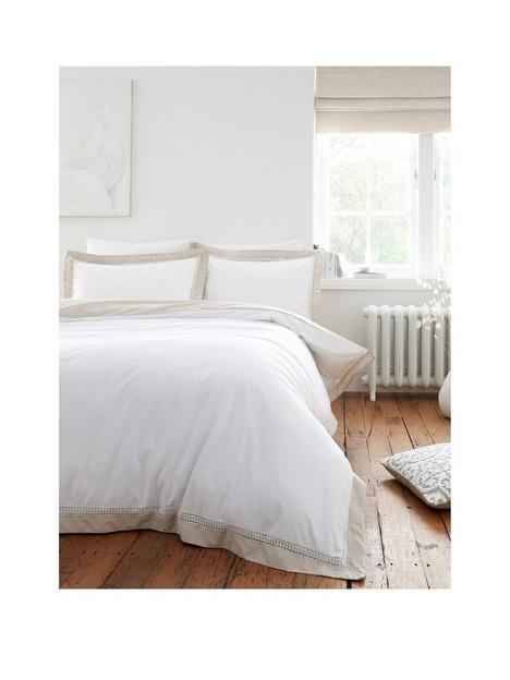 bianca-oxford-lace-trim-100-cotton-duvet-cover-set