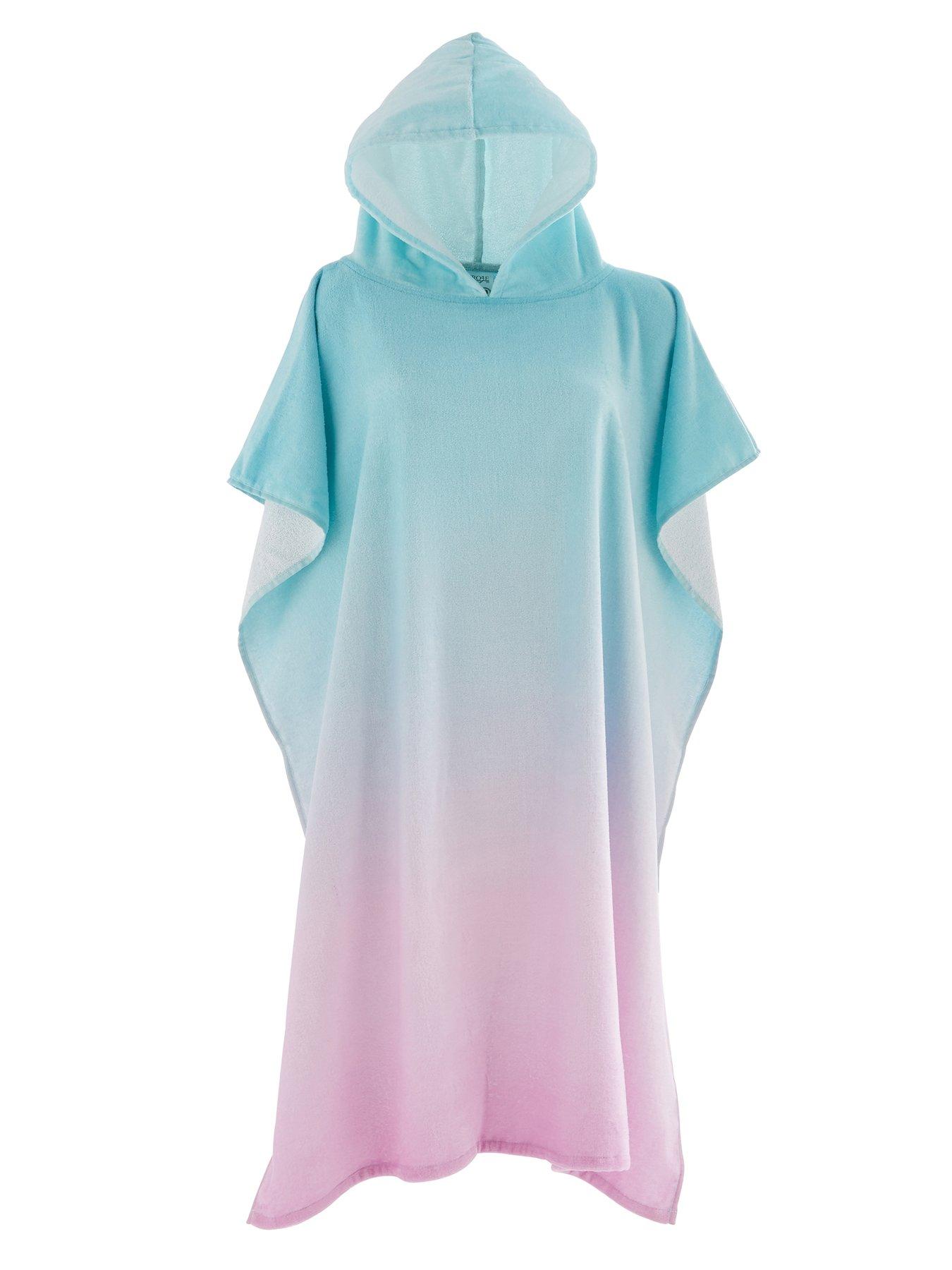 Catherine Lansfield Ombre Adult Beach Poncho Towel