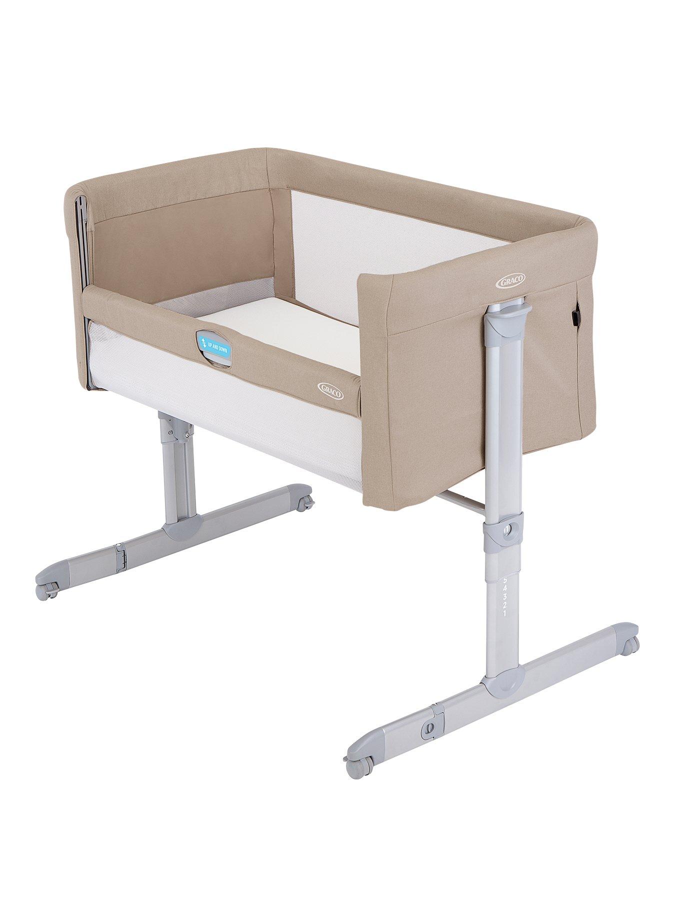 Image 3 of 8 of Graco Sweet2Sleep Bedside Bassinet&nbsp;- Oatmeal