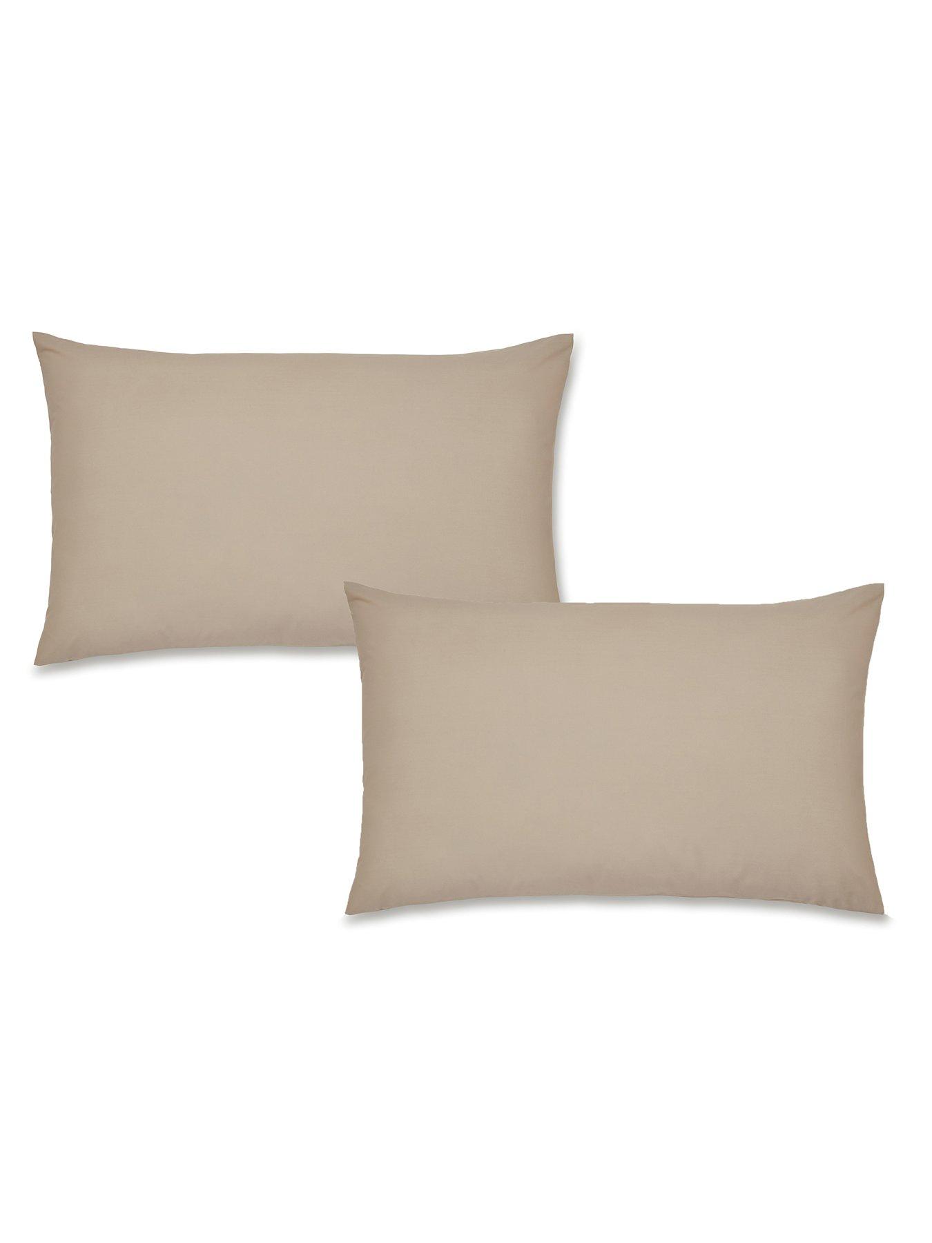Catherine Lansfield Easy Iron Standard Pillowcase Pair