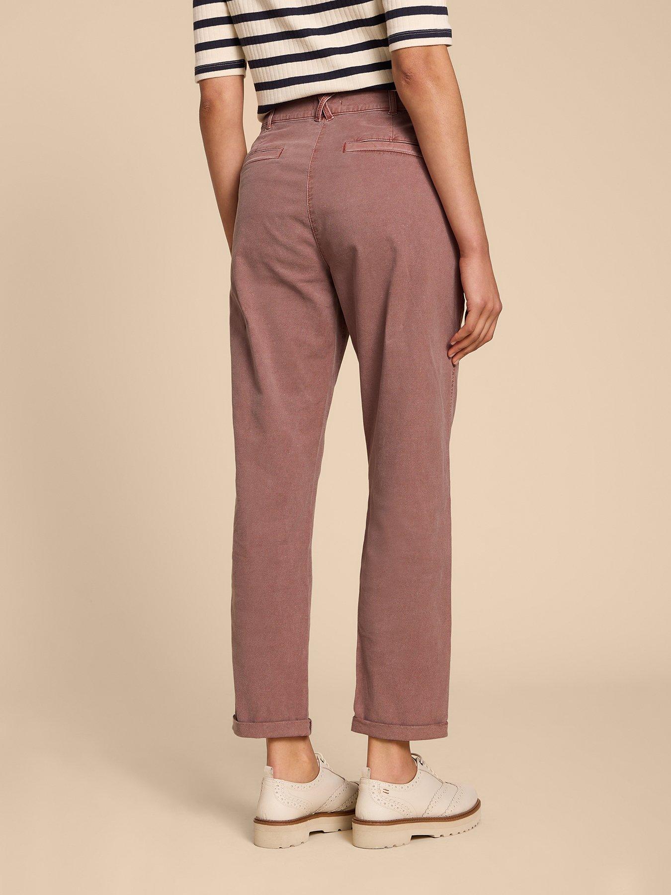  image of white-stuff-twister-chino-trouser-pink