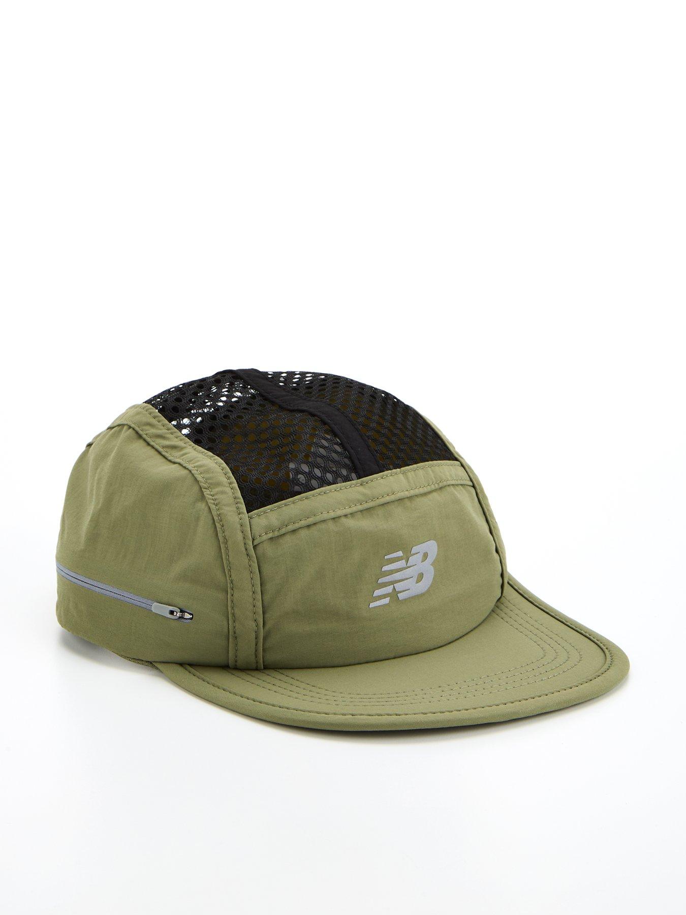 New Balance Unisex Running 5 Panel Stash Cap Khaki littlewoods