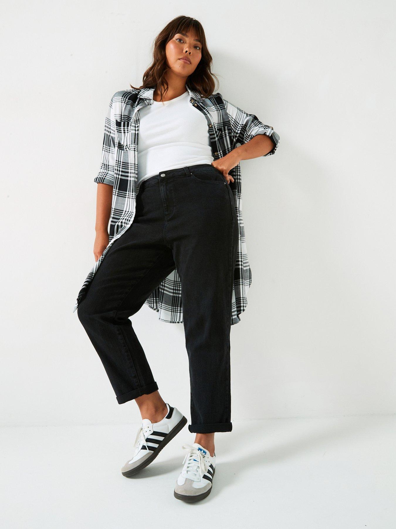 The Very Collection Curve Highwaisted Stretch Mom Jean