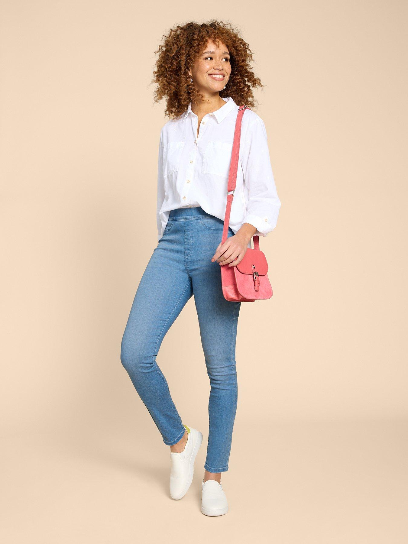 Image 3 of 6 of White Stuff Janey Jegging - Blue