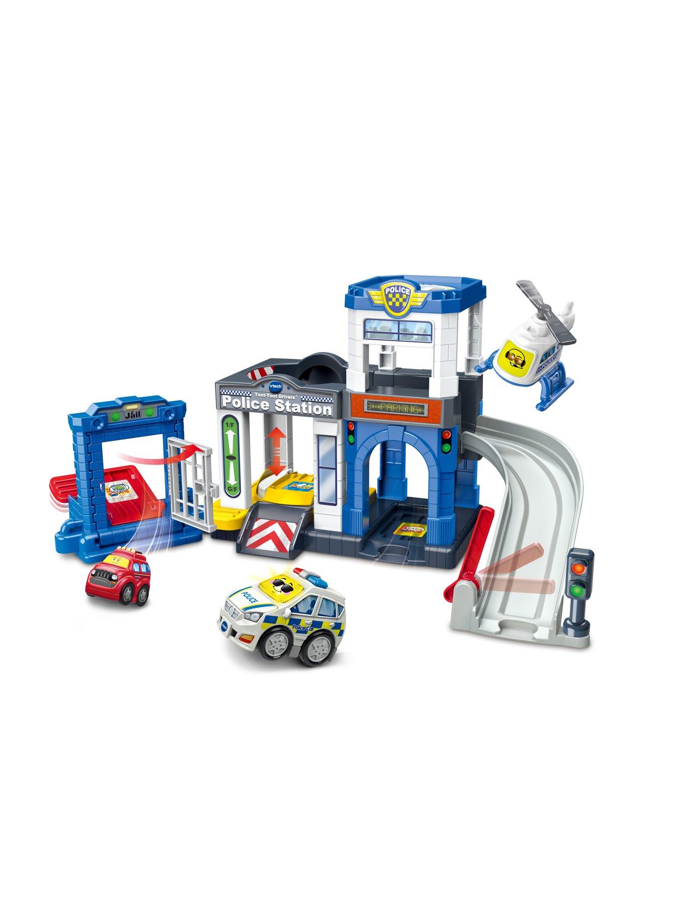 Image 3 of 5 of VTech Toot-Toot Drivers Police Station Playset